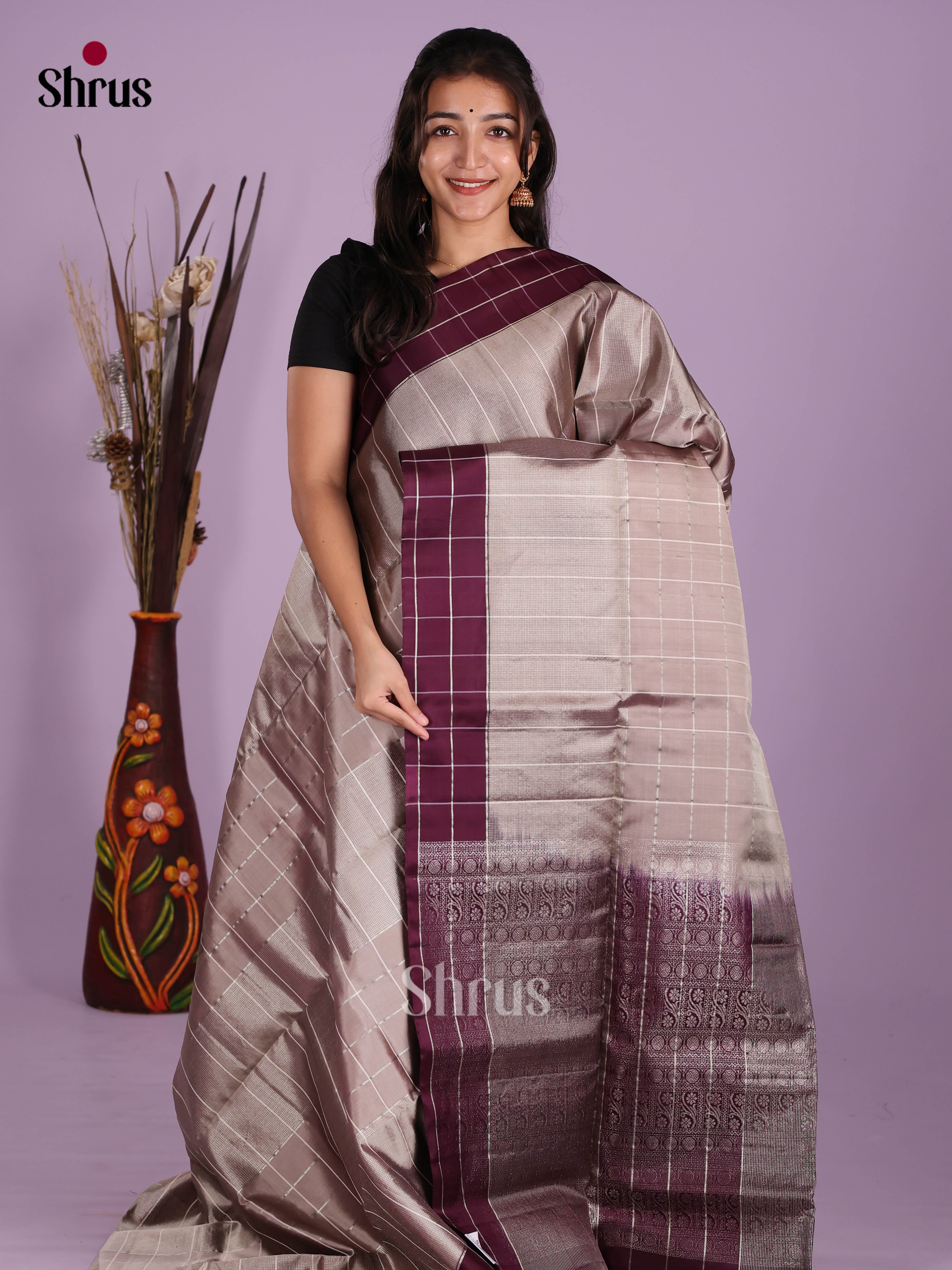DKS11793 - Soft Silk (HR) Saree - Shop on Shrus.com