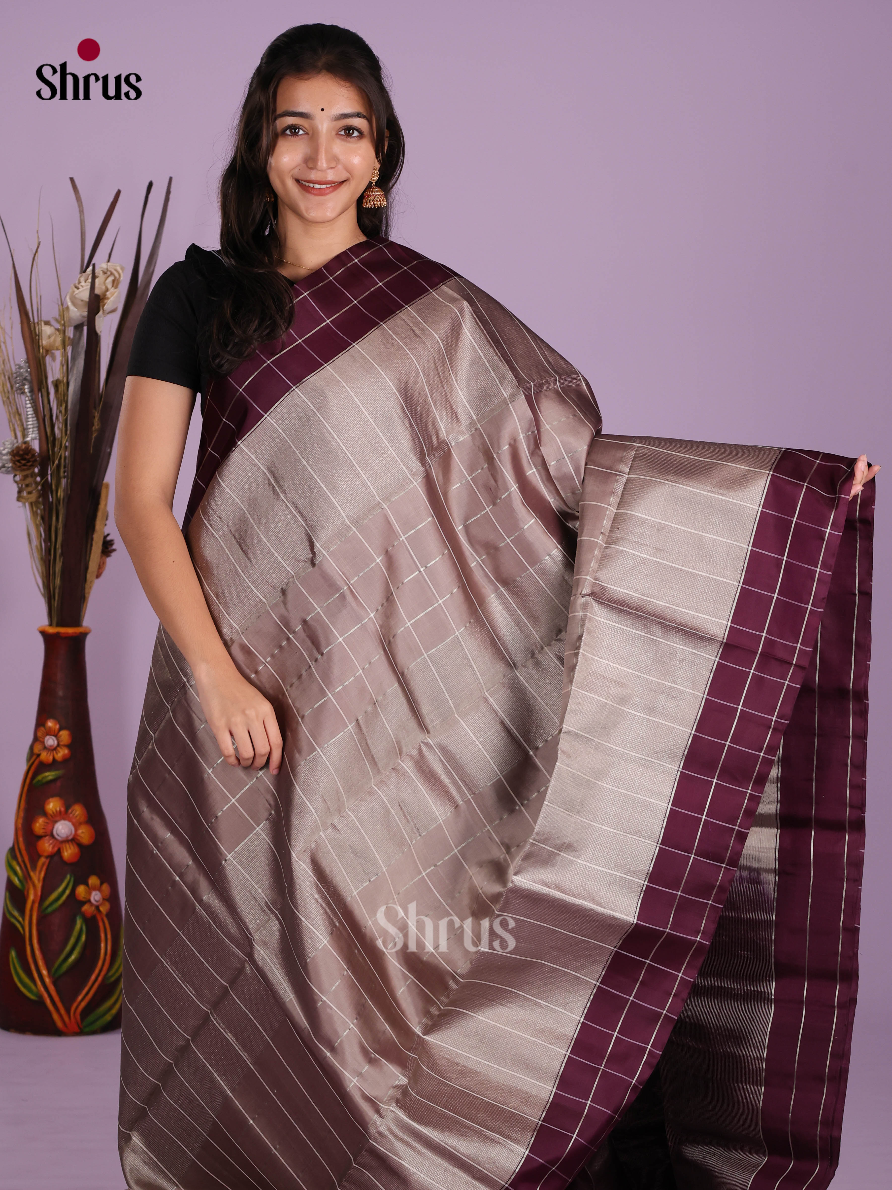 DKS11793 - Soft Silk (HR) Saree - Shop on Shrus.com