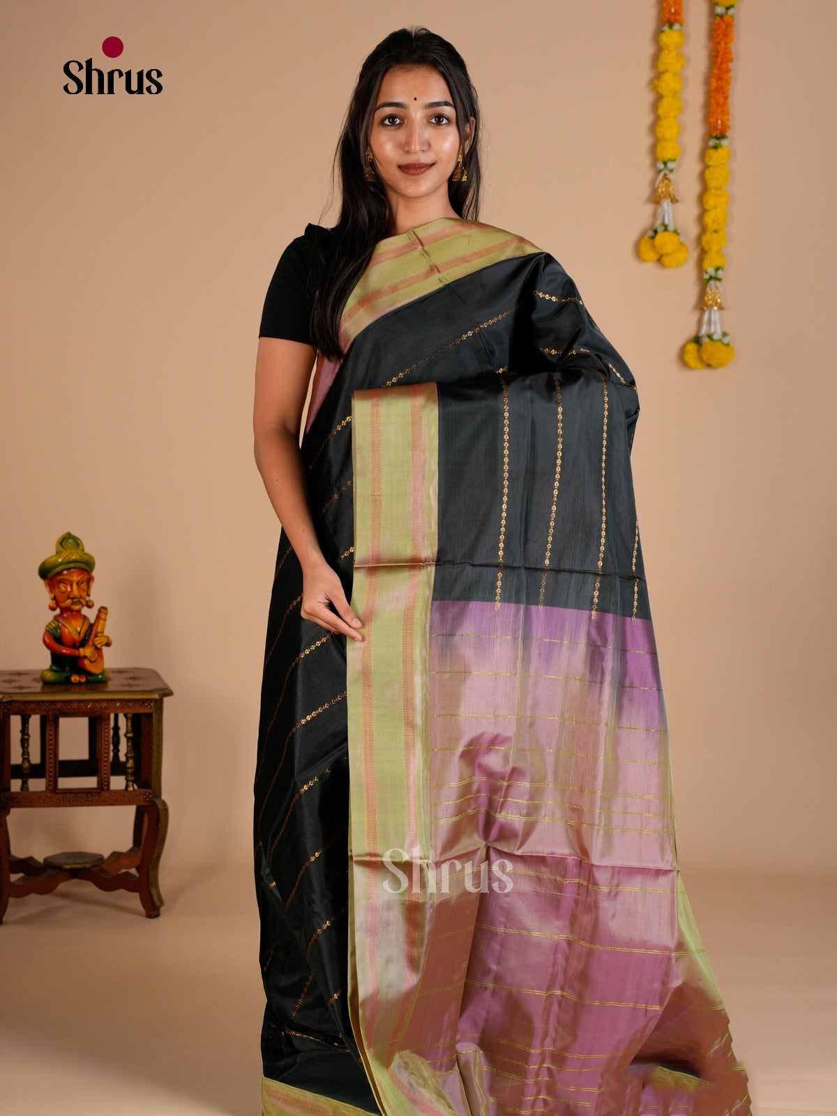 DKS12191 - Banana Pith Saree - Shop on Shrus.com