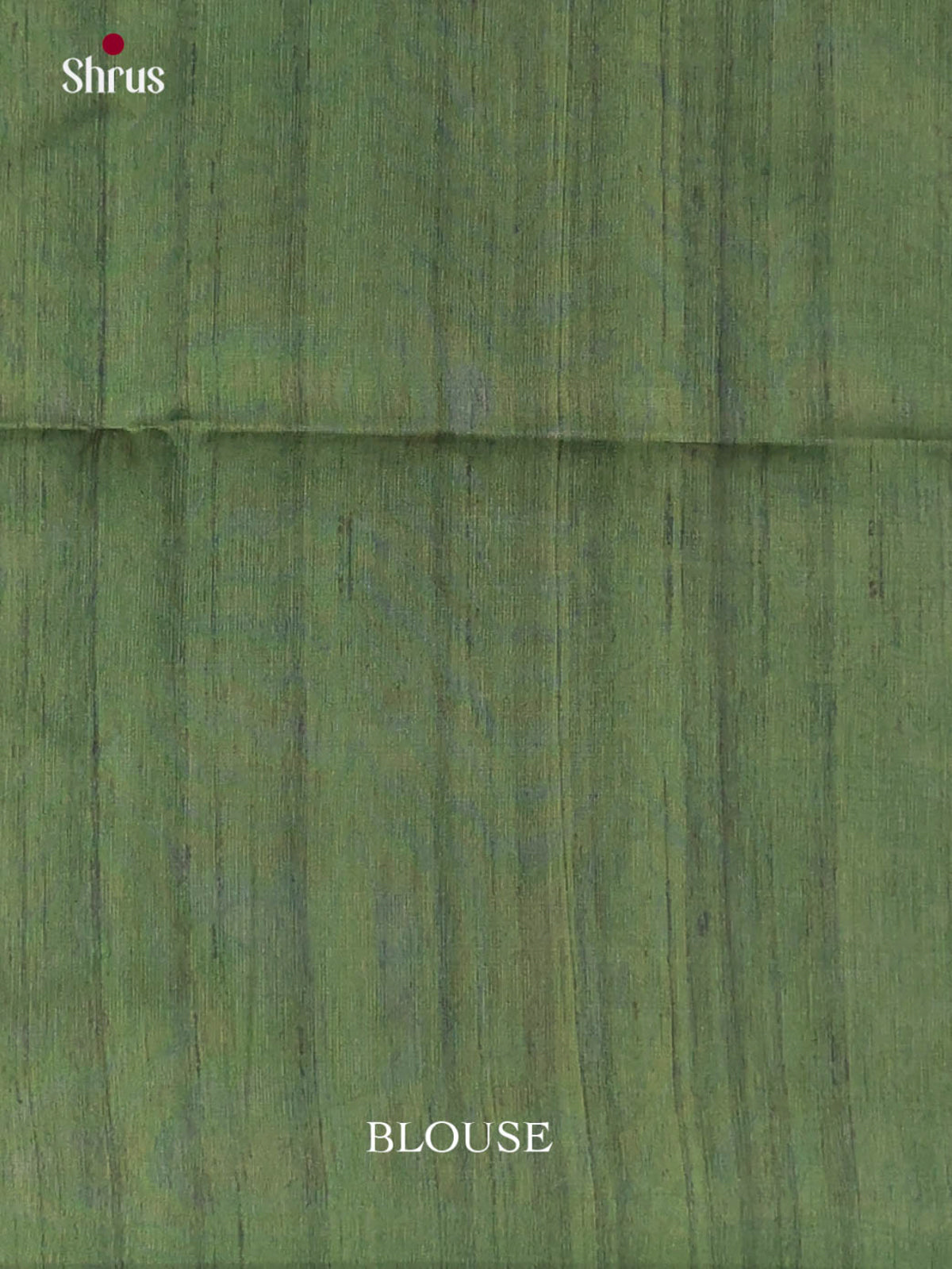 Green & Cream - Printed Madhubani Saree