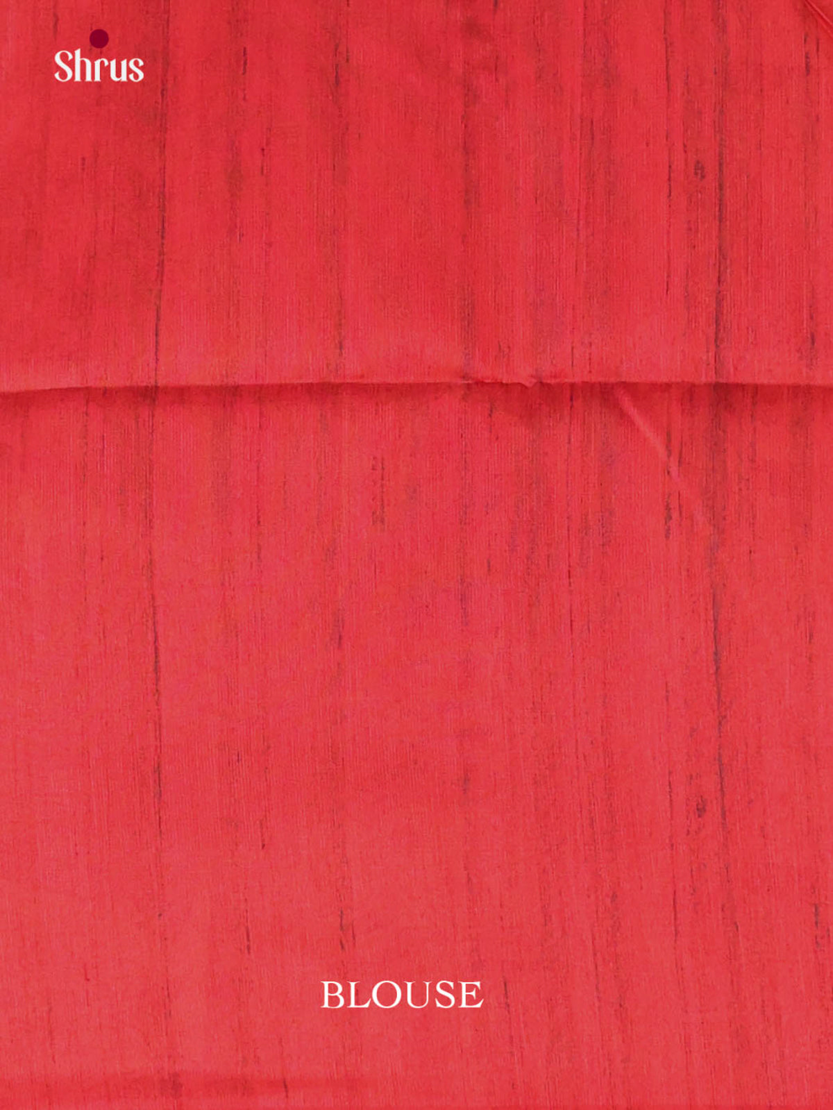 Red & Cream - Printed Madhubani Saree