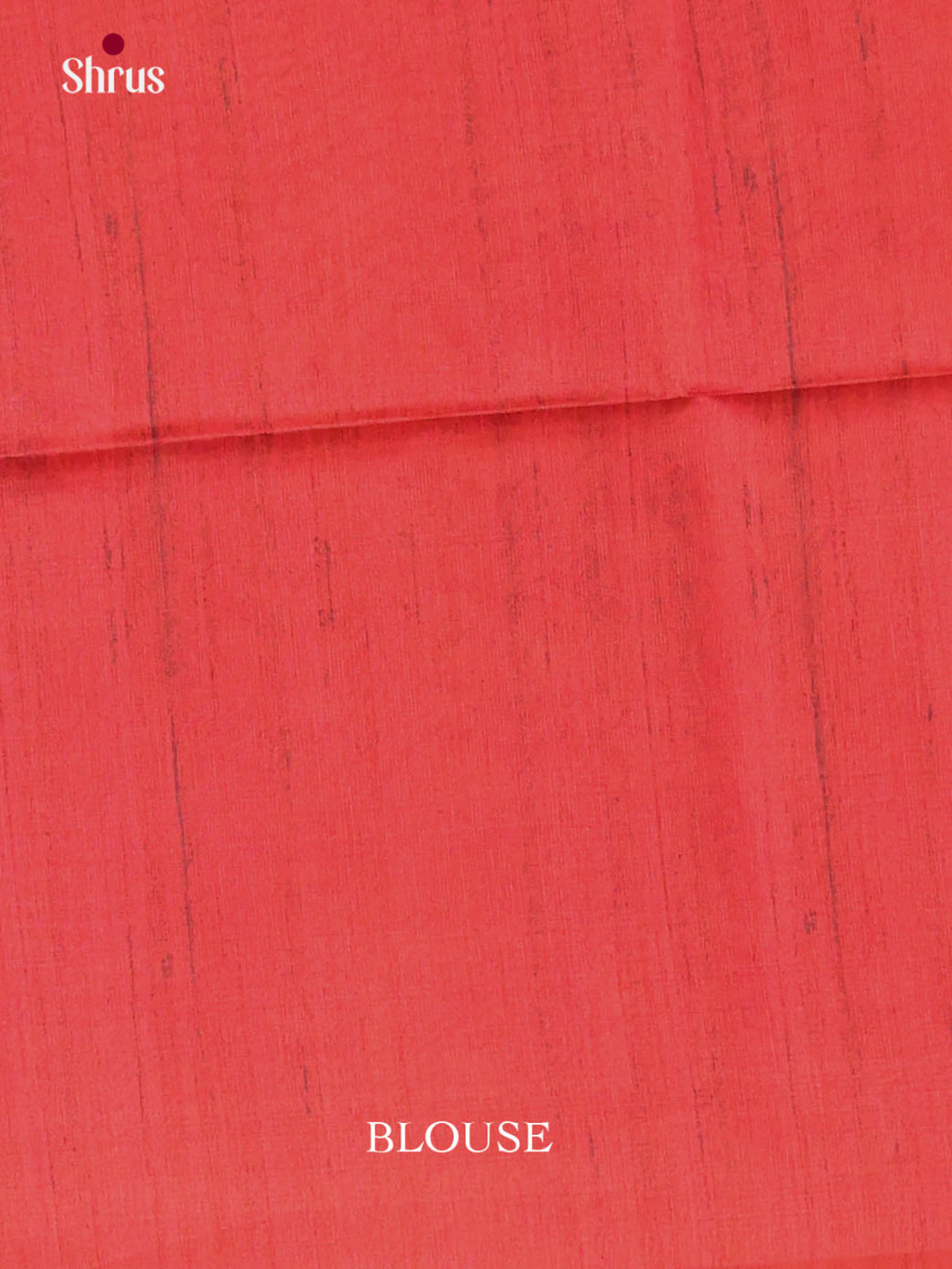 Red & Cream - Printed Madhubani Saree