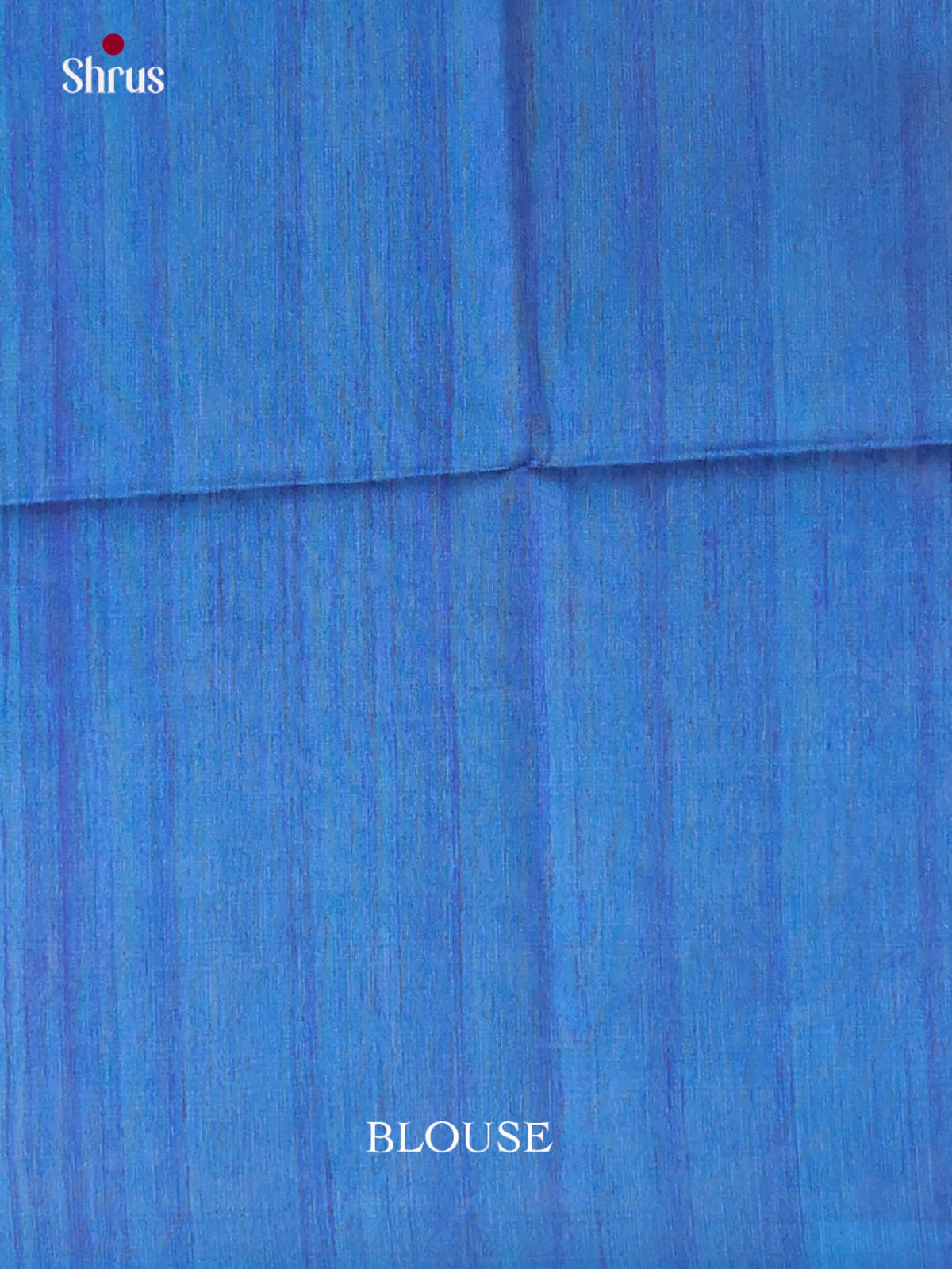 Cream & Blue - Printed Madhubani Saree - Shop on Shrus.com