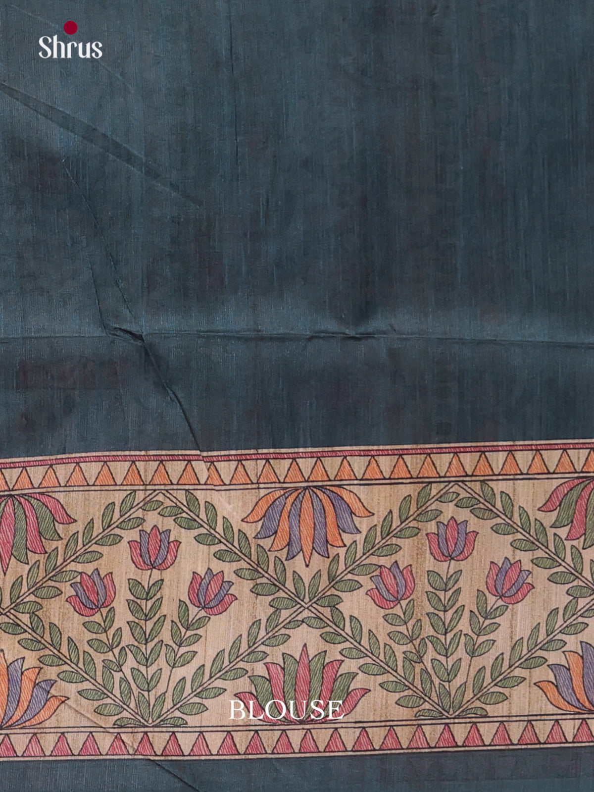 DKS12312 - Printed Madhubani Saree