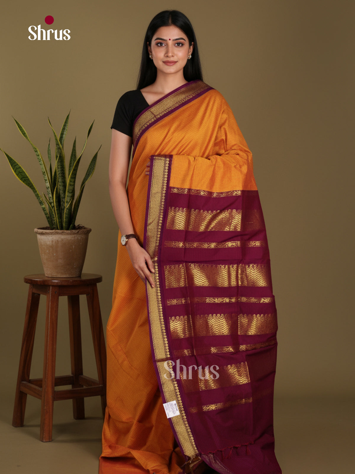 DKS12418 - Kalyani Cotton Saree - Shop on Shrus.com