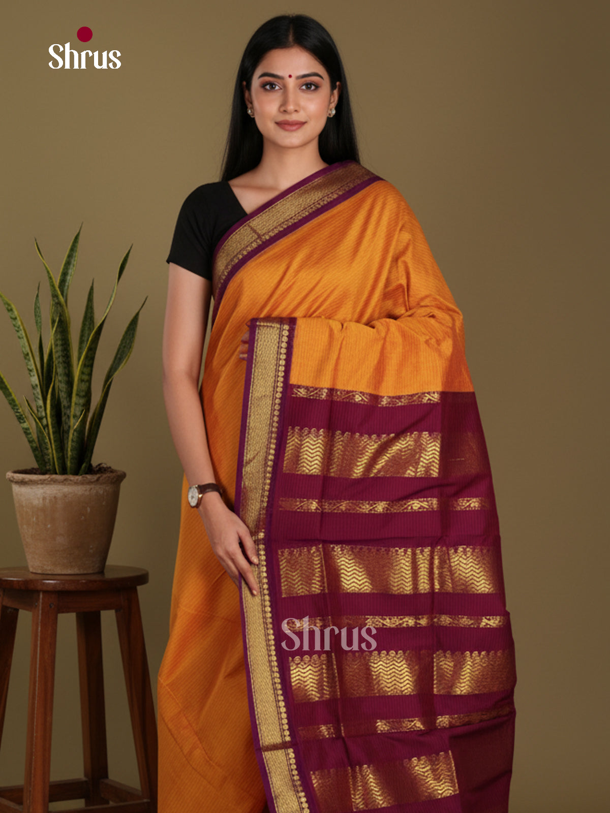 DKS12418 - Kalyani Cotton Saree - Shop on Shrus.com