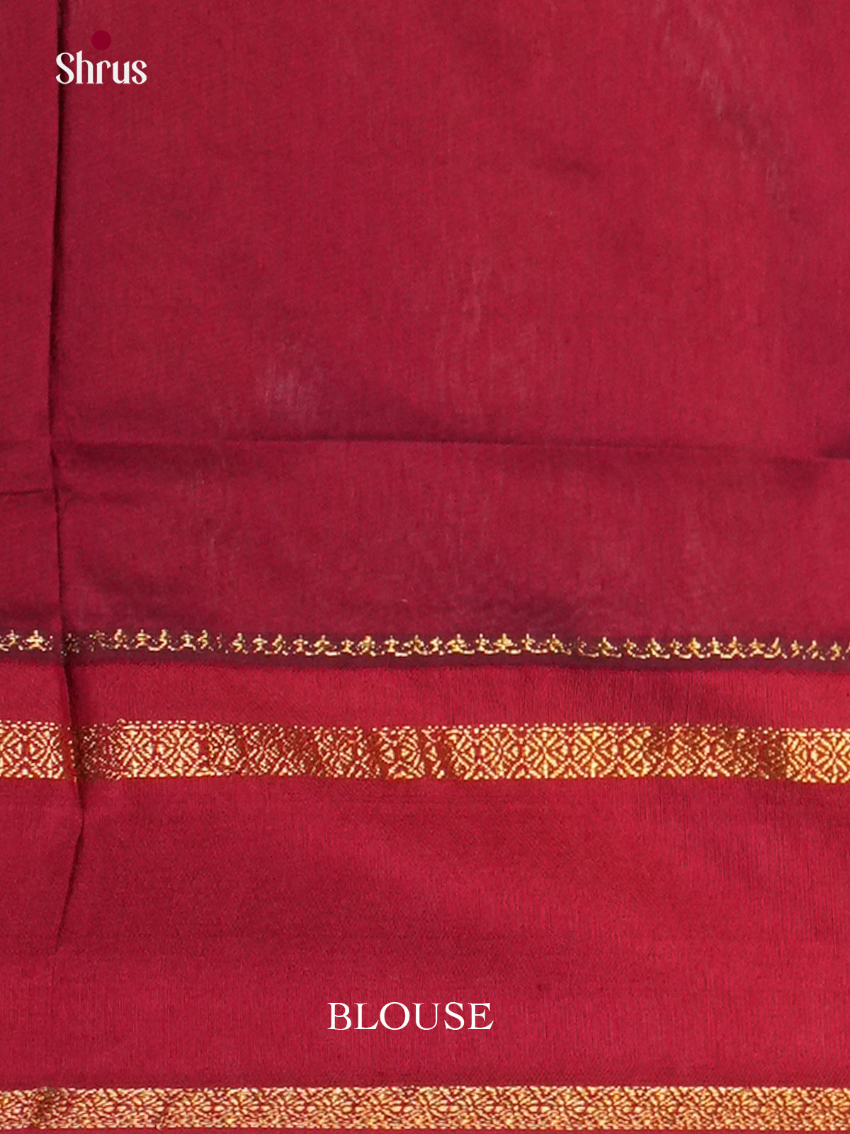 Mustard & Maroon - Kalyani Cotton Saree