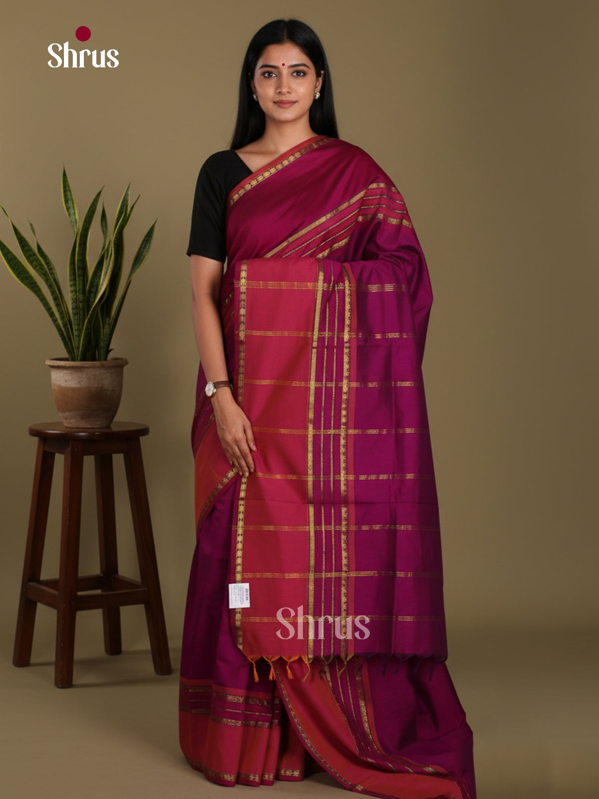 DKS12483 - Kalyani Cotton Saree - Shop on Shrus.com