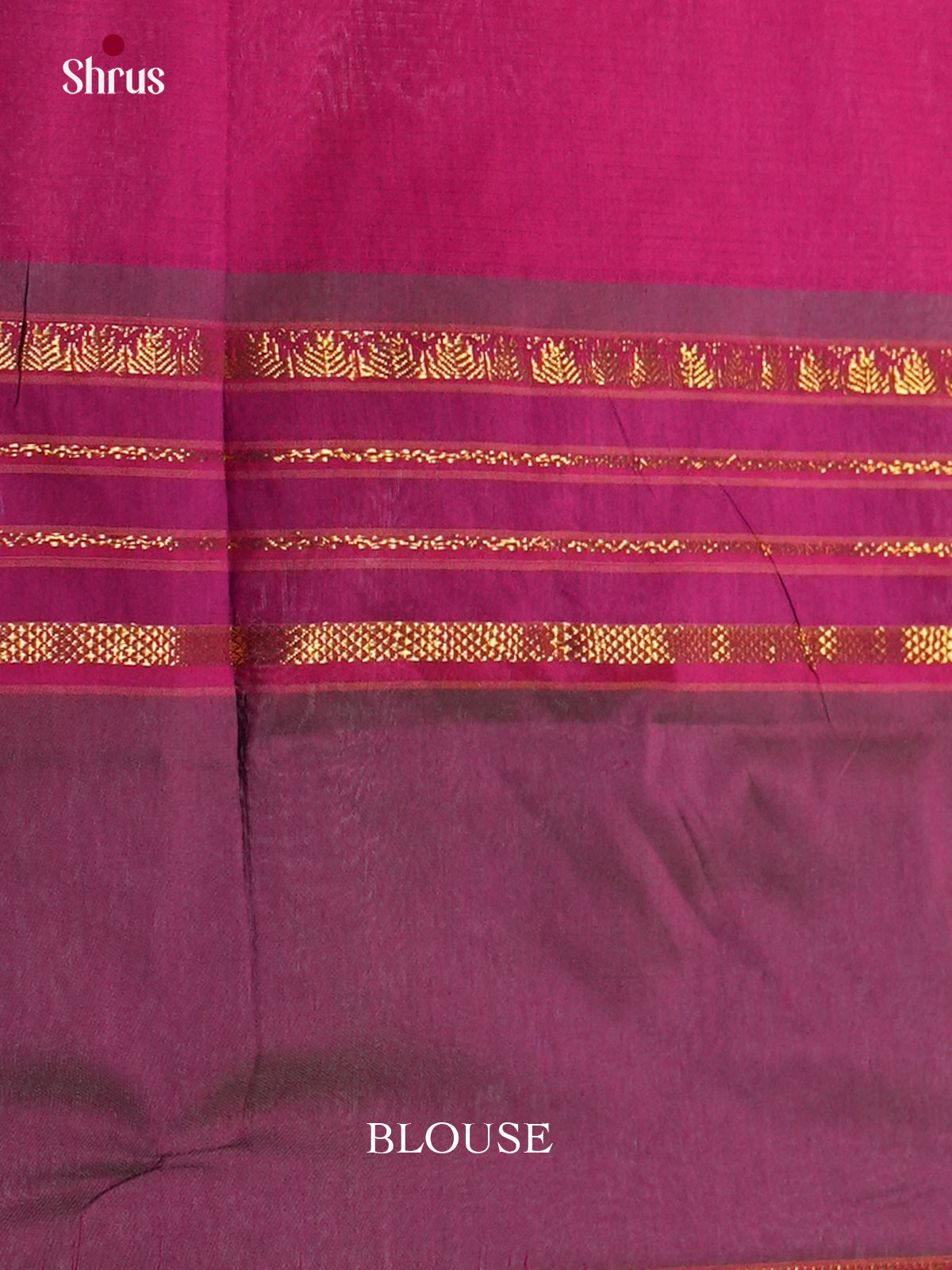 Purple- Kalyani Cotton Saree - Shop on Shrus.com