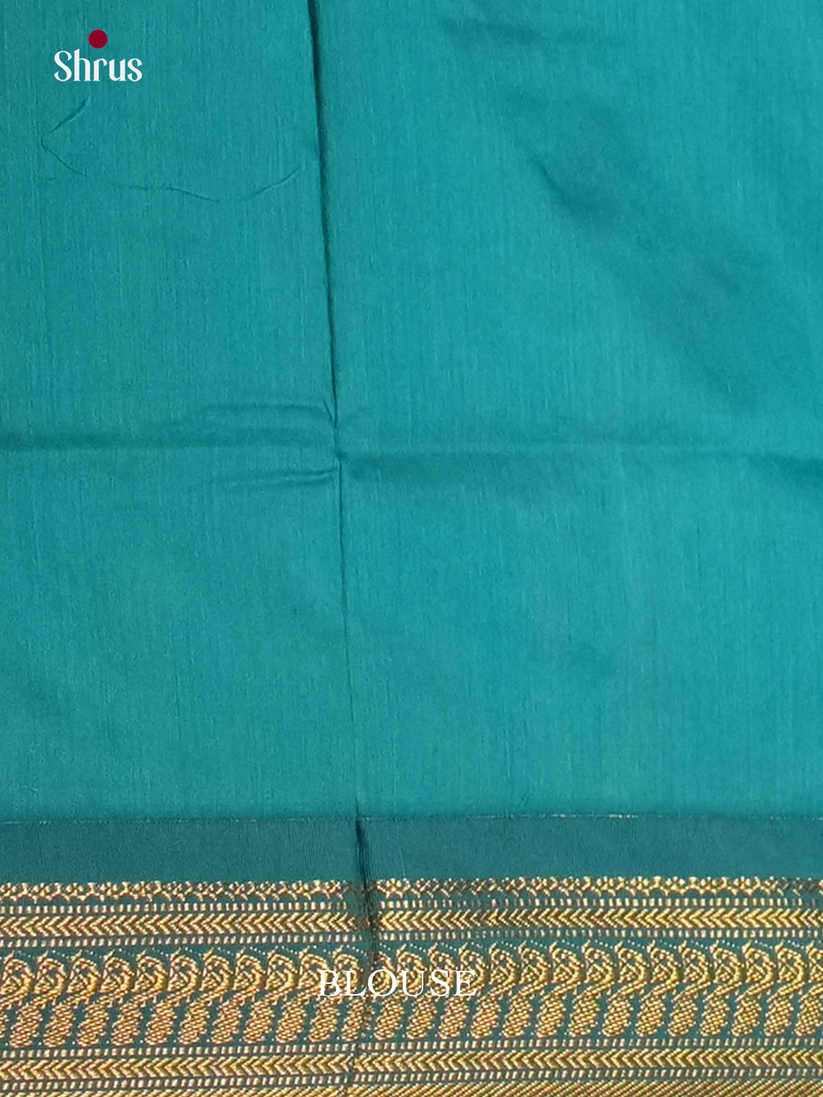 Light Green & Teal - Kalyani Cotton Saree - Shop on Shrus.com