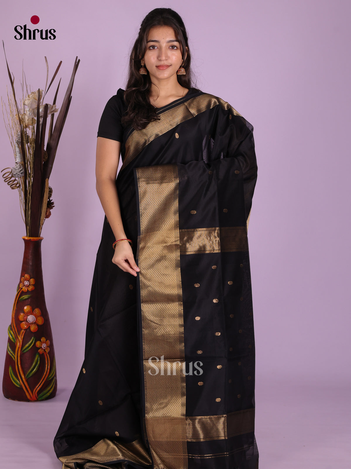 DKS12724 - Maheshwari silkcotton Saree