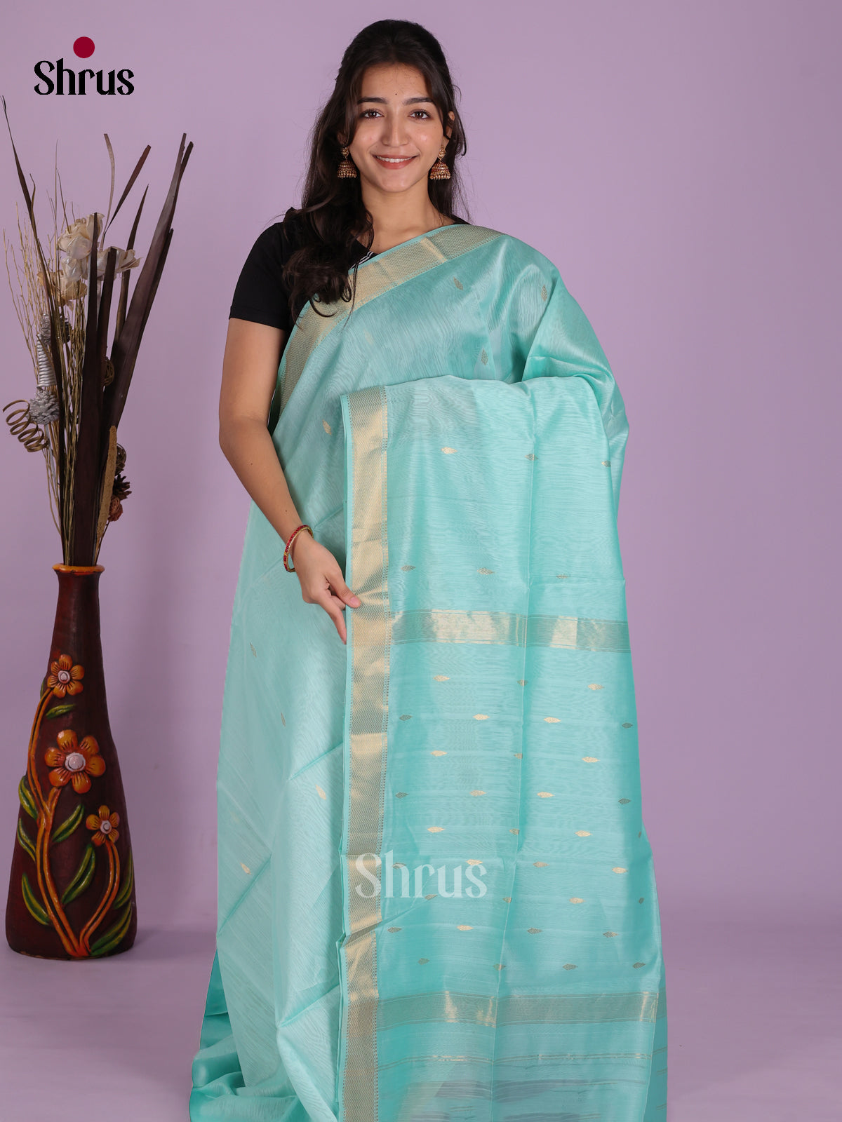 DKS12744 - Maheshwari silkcotton Saree