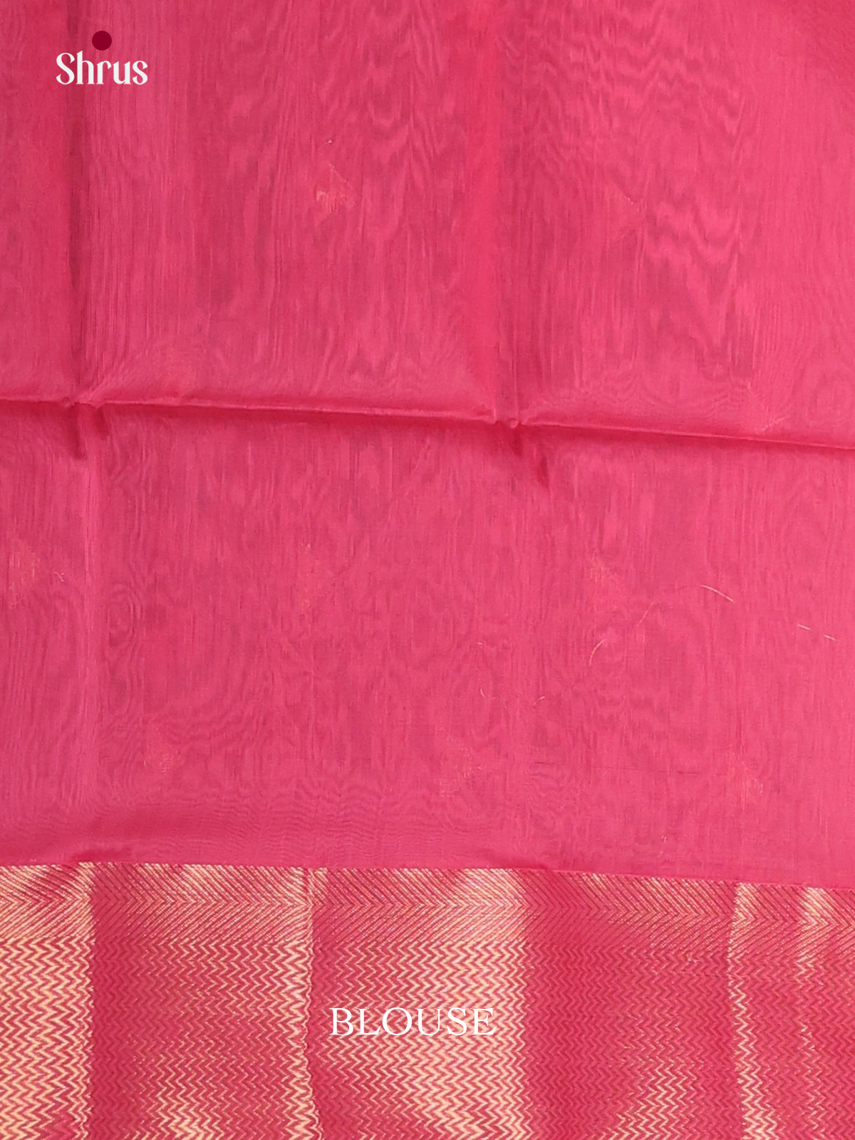 Charming Pink single tone Maheshwari silkcotton Saree with zari buttas , border