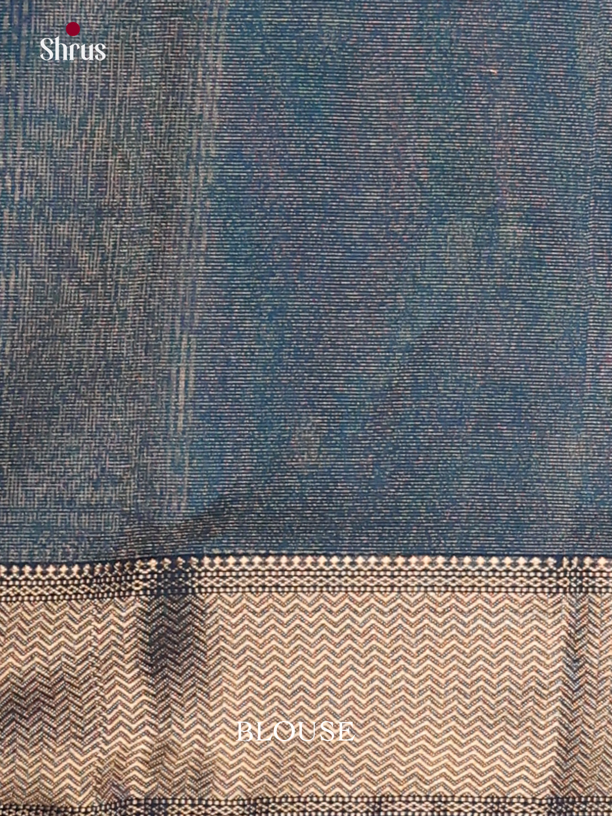 Shimmery Blue Maheshwari silkcotton Saree gleams with zari buttas