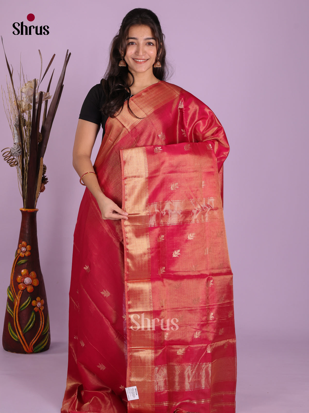DKS12911 - Maheshwari silkcotton Saree