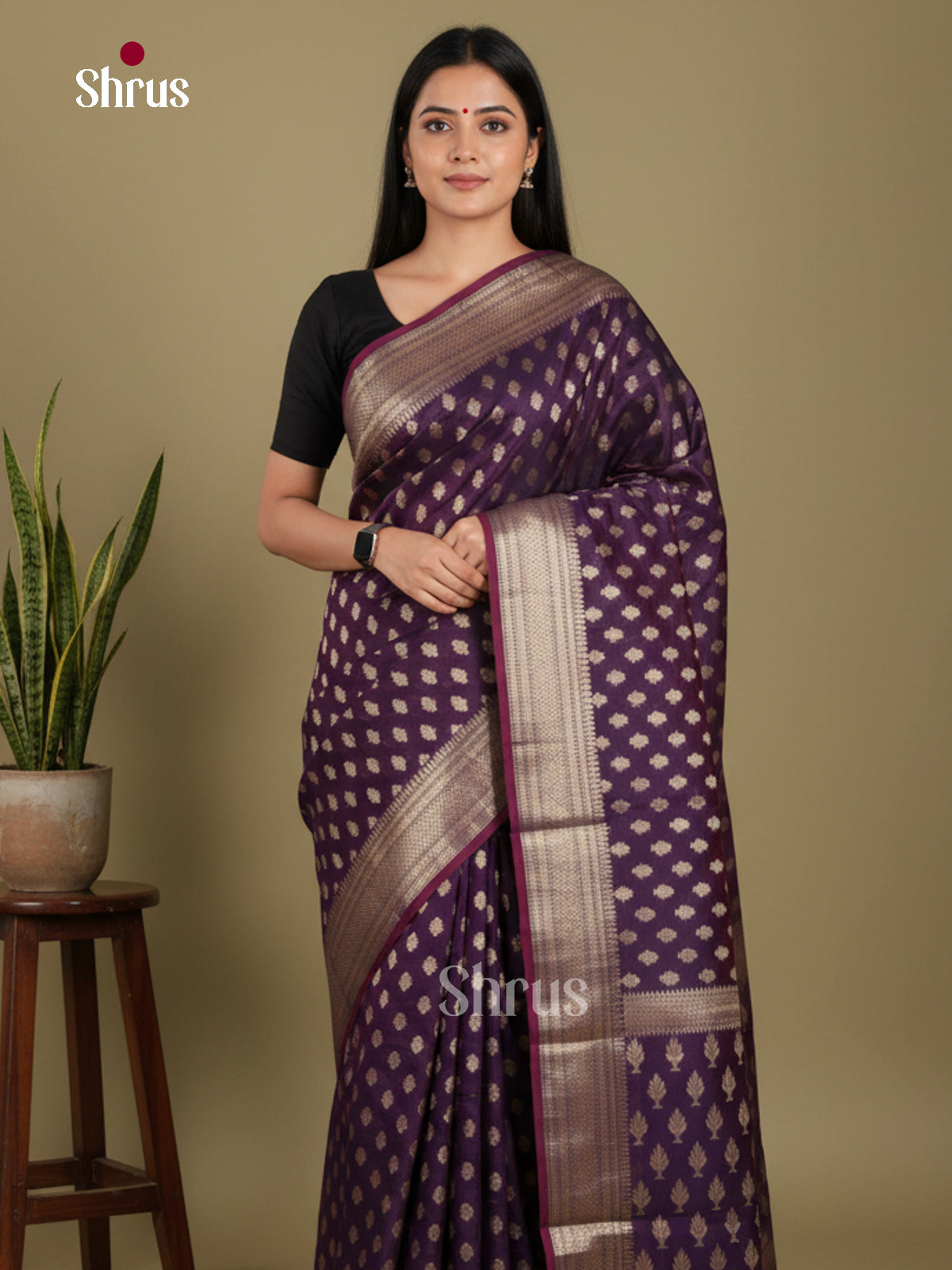 Violet- Art Maheshwari  Saree - Shop on Shrus.com