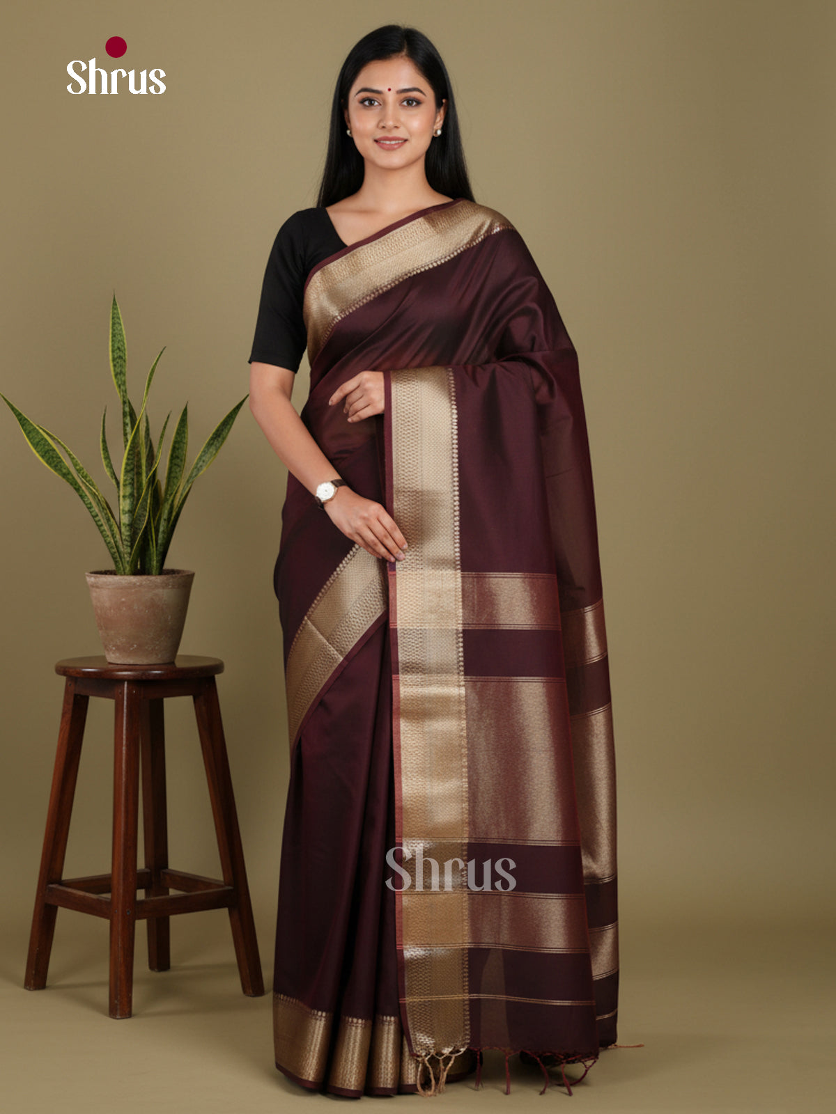 Maroon - Art Maheshwari  Saree - Shop on Shrus.com
