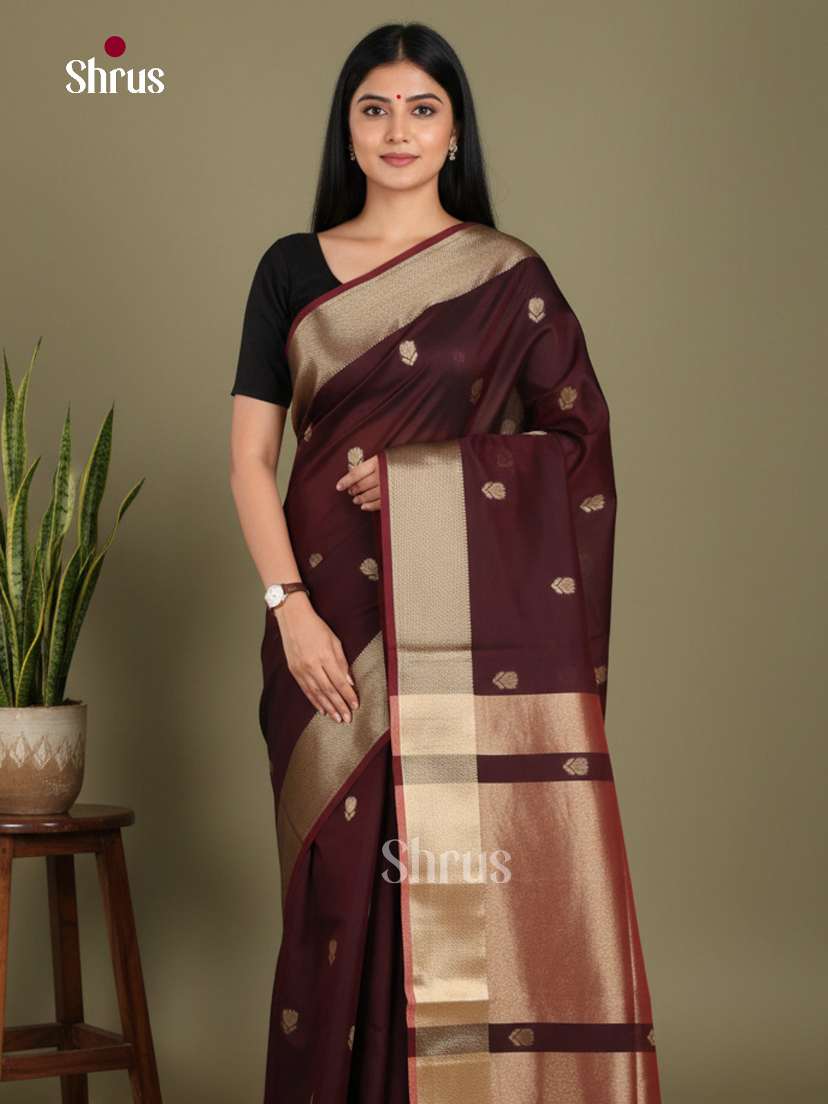 Maroon - Art Maheshwari  Saree