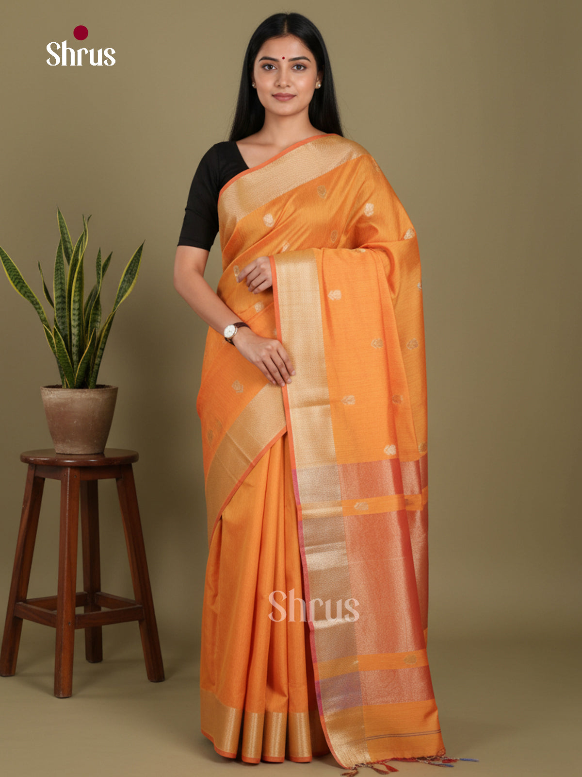 Orange - Art Maheshwari  Saree