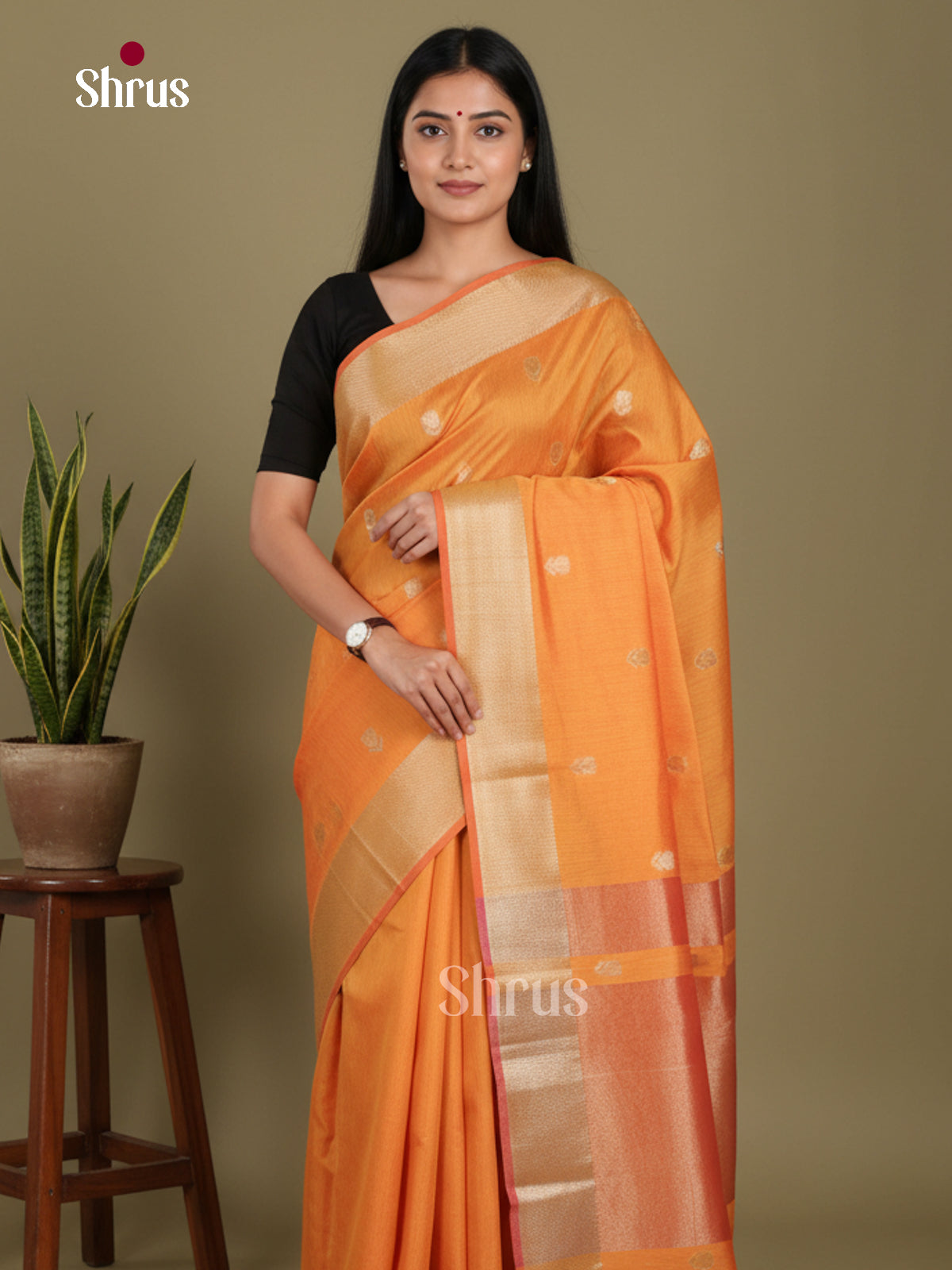 Orange - Art Maheshwari  Saree