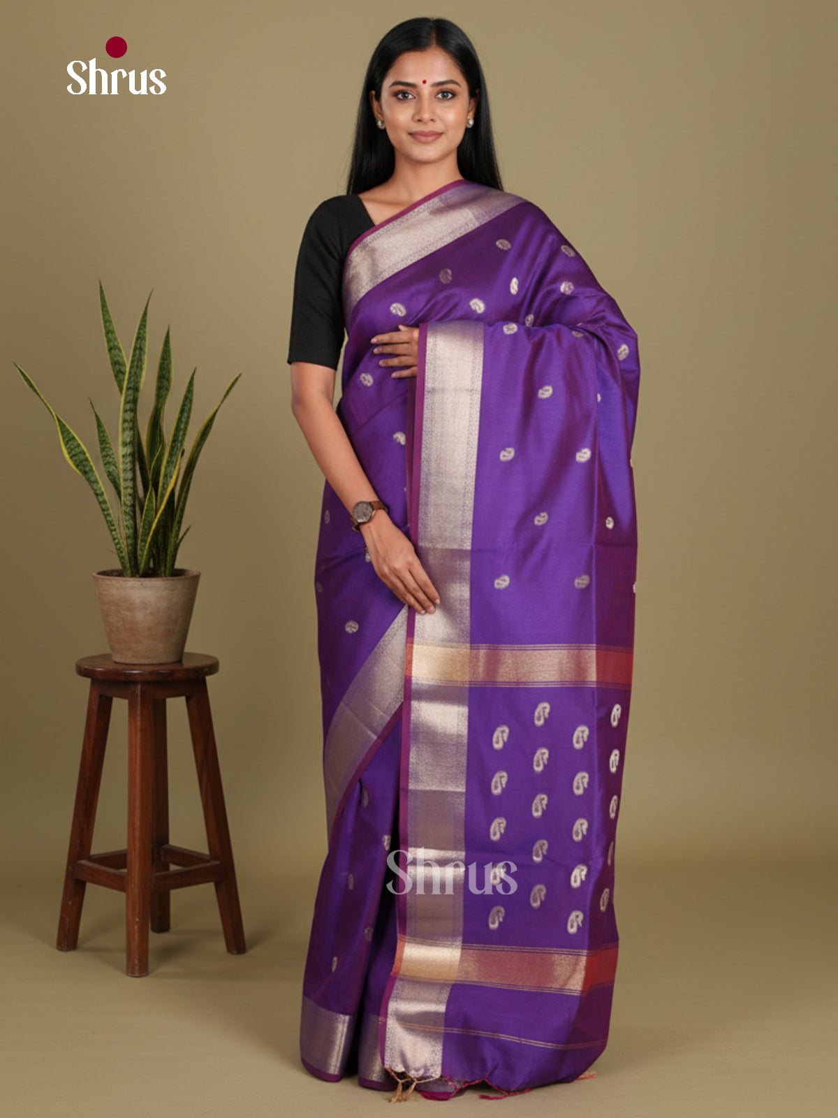 Violet - Art Maheshwari  Saree