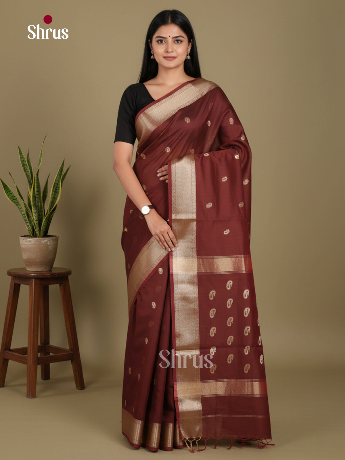 Maroon- Art Maheshwari  Saree