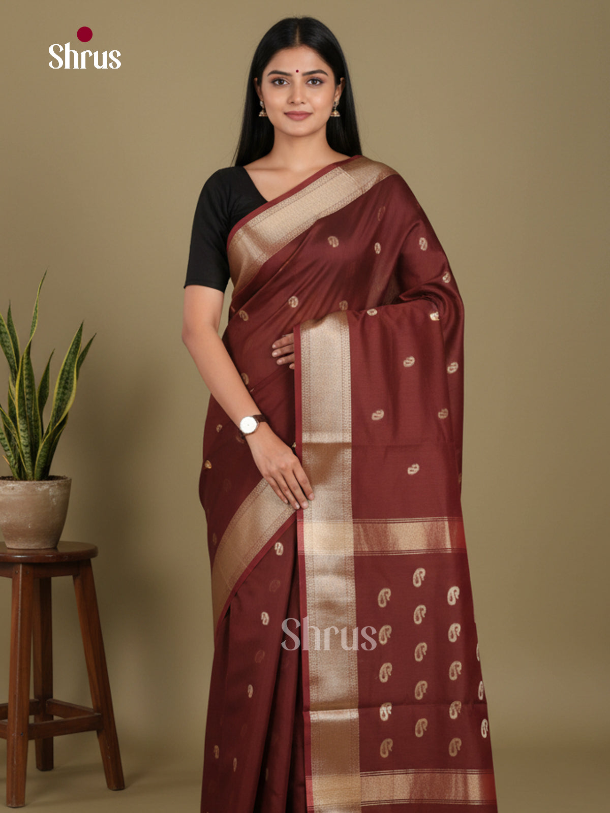 Maroon- Art Maheshwari  Saree