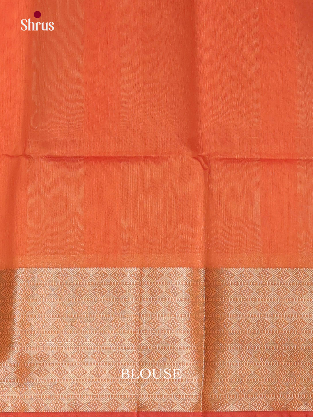 Orange- Art Maheshwari  Saree