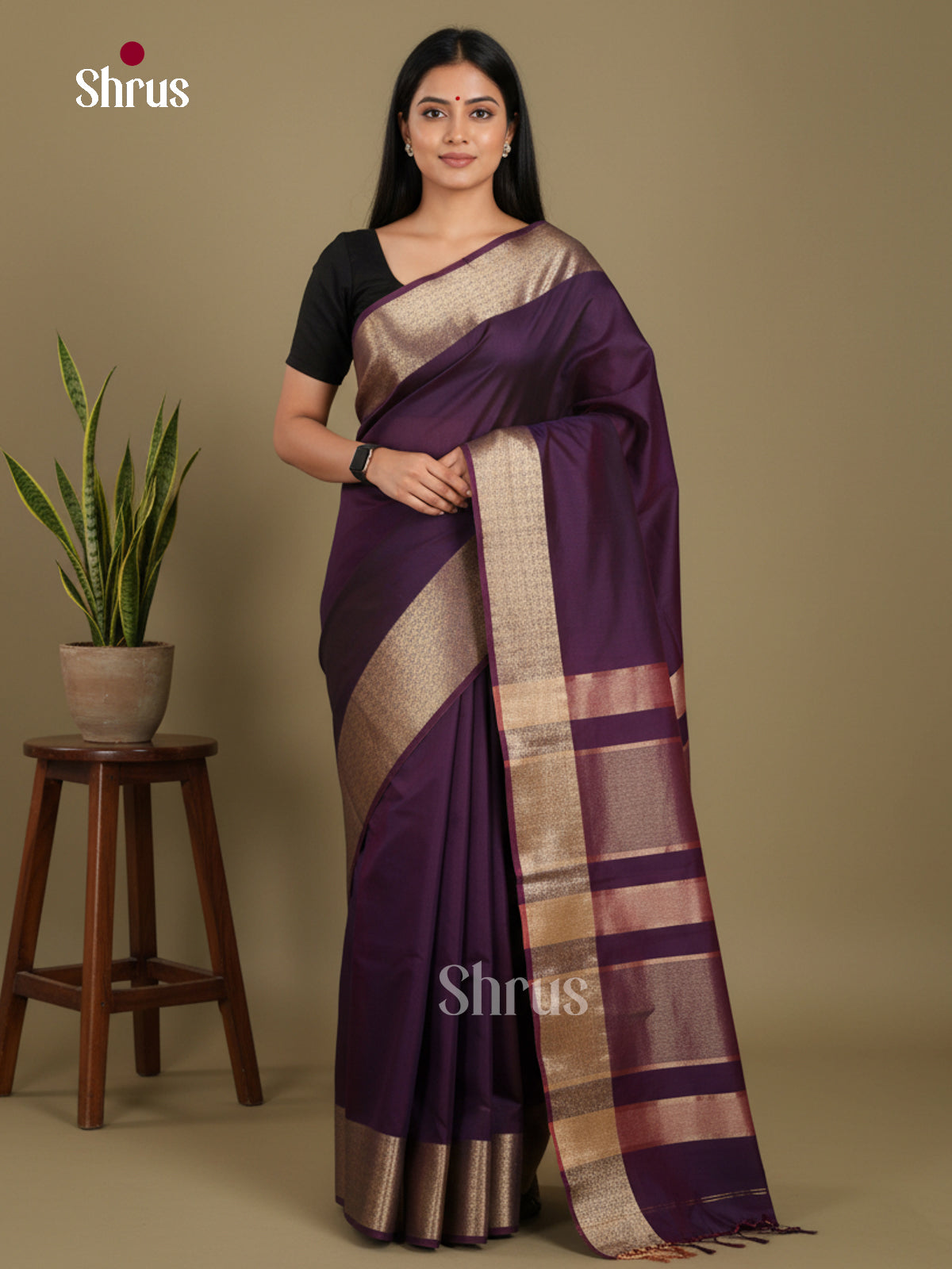 Violet - Art Maheshwari  Saree