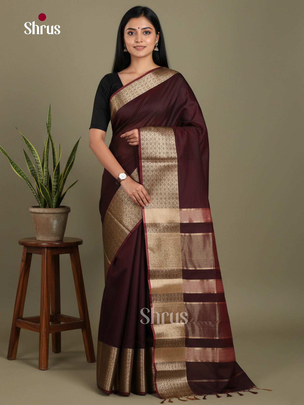 Brown - Art Maheshwari  Saree
