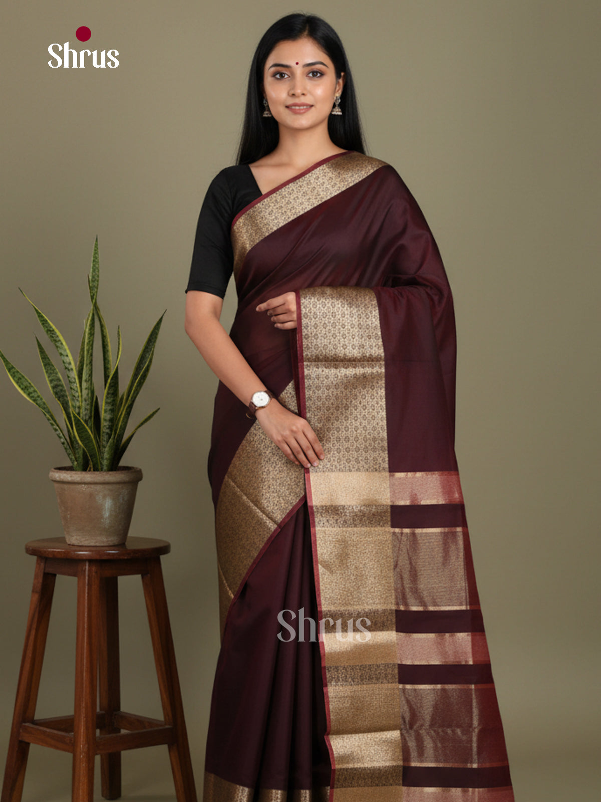 Brown - Art Maheshwari  Saree