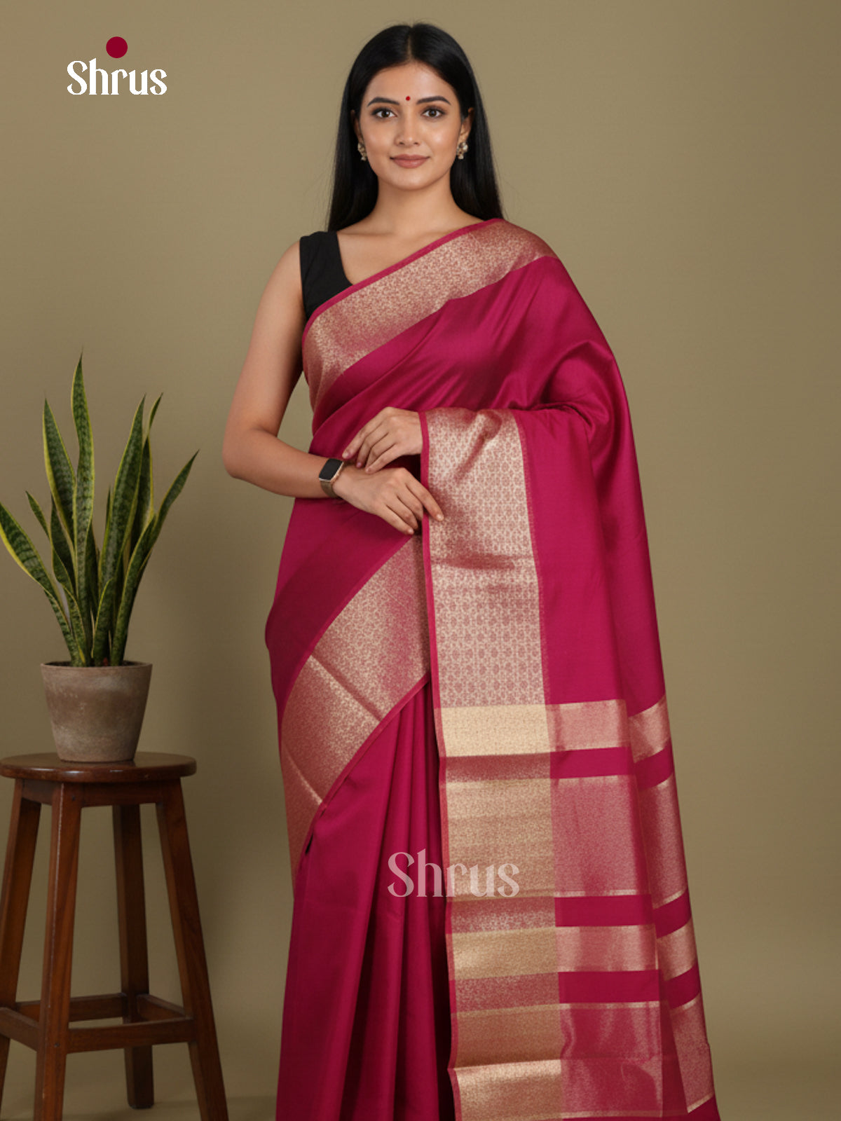Maroon - Art Maheshwari  Saree