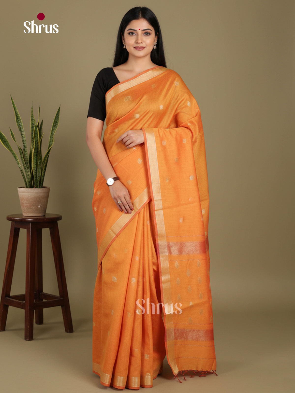 Orange - Art Maheshwari  Saree