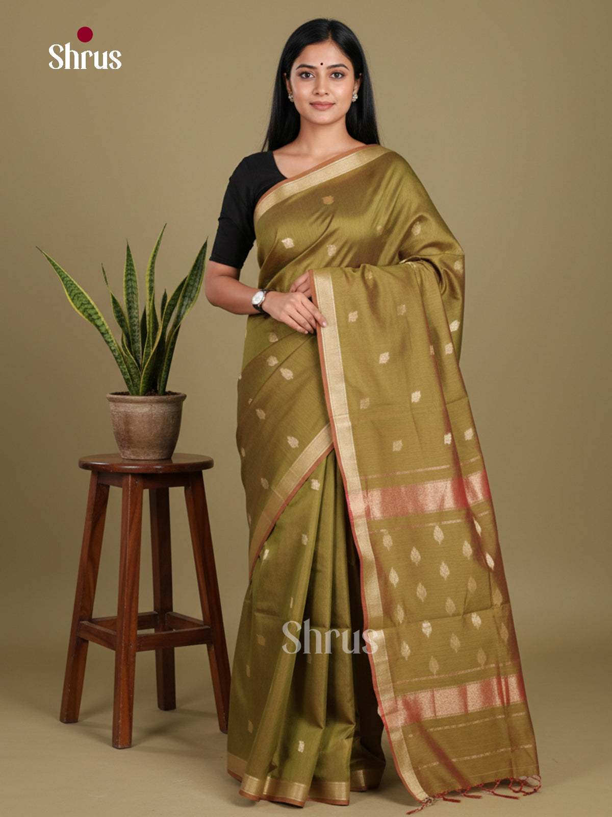 Olive Green - Art Maheshwari  Saree