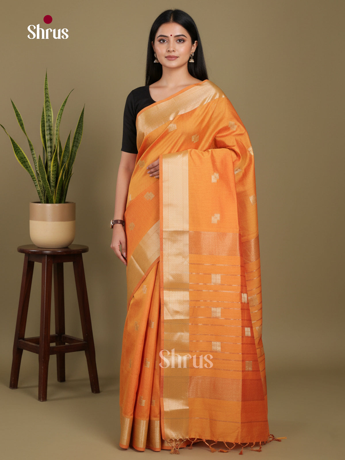 Orange - Art Maheshwari  Saree
