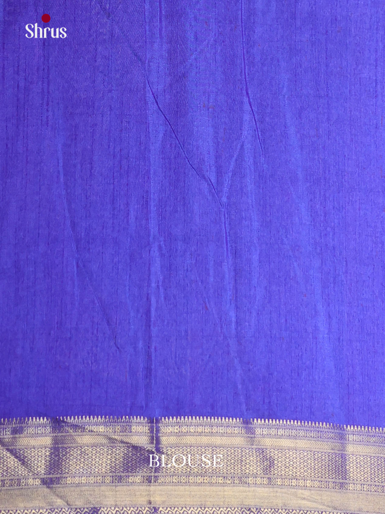 Blue & Purple- Semi Patola Saree