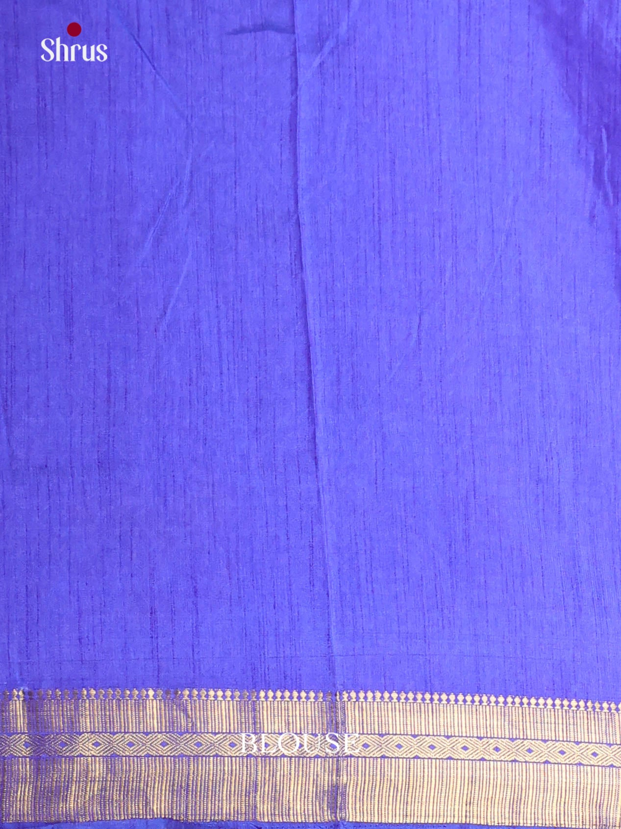 Blue & Purple - Semi Patola Saree