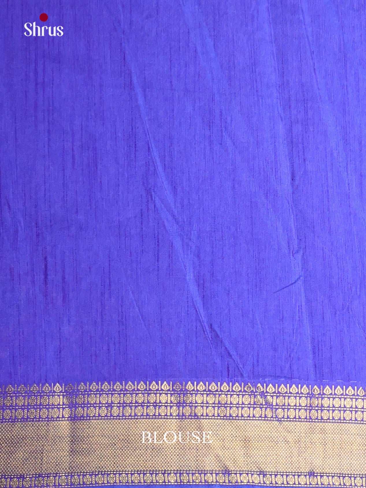 Blue & Purple - Semi Patola Saree