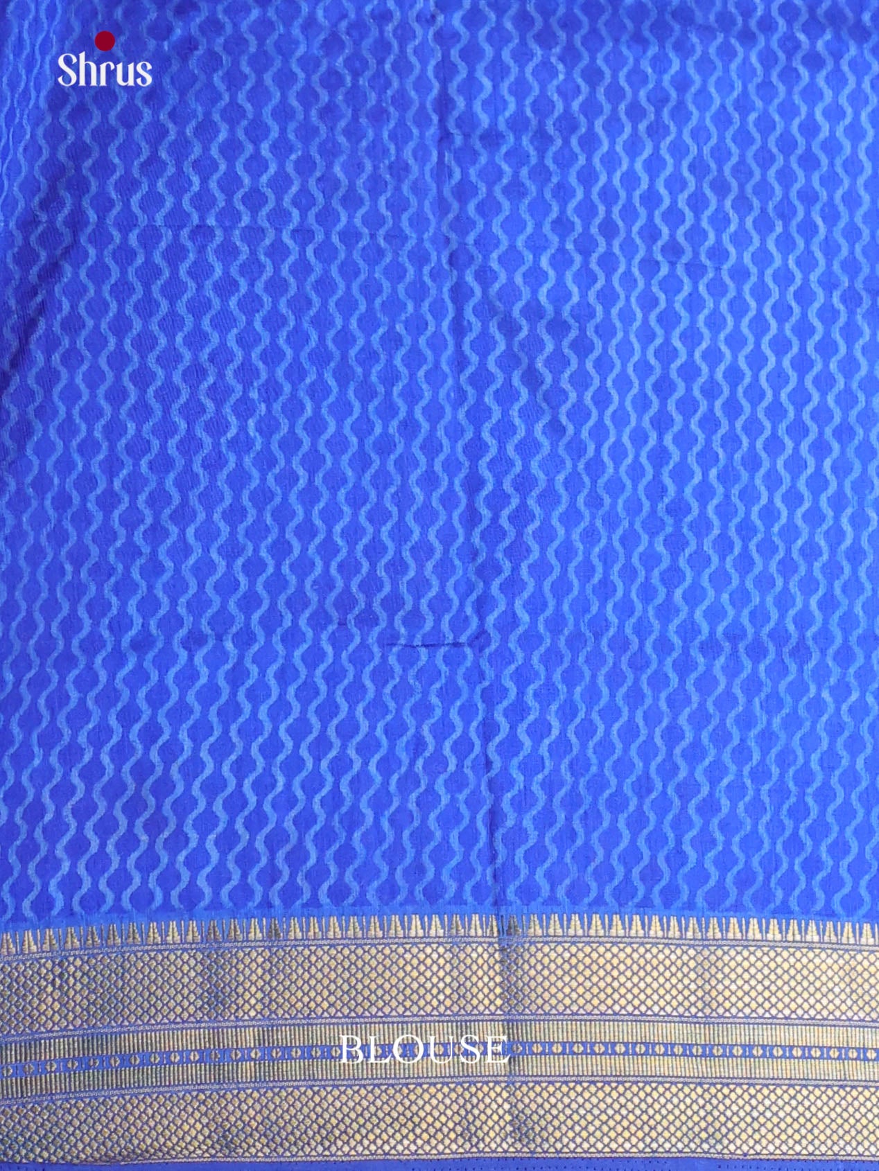 Blue & Purple - Semi Patola Saree