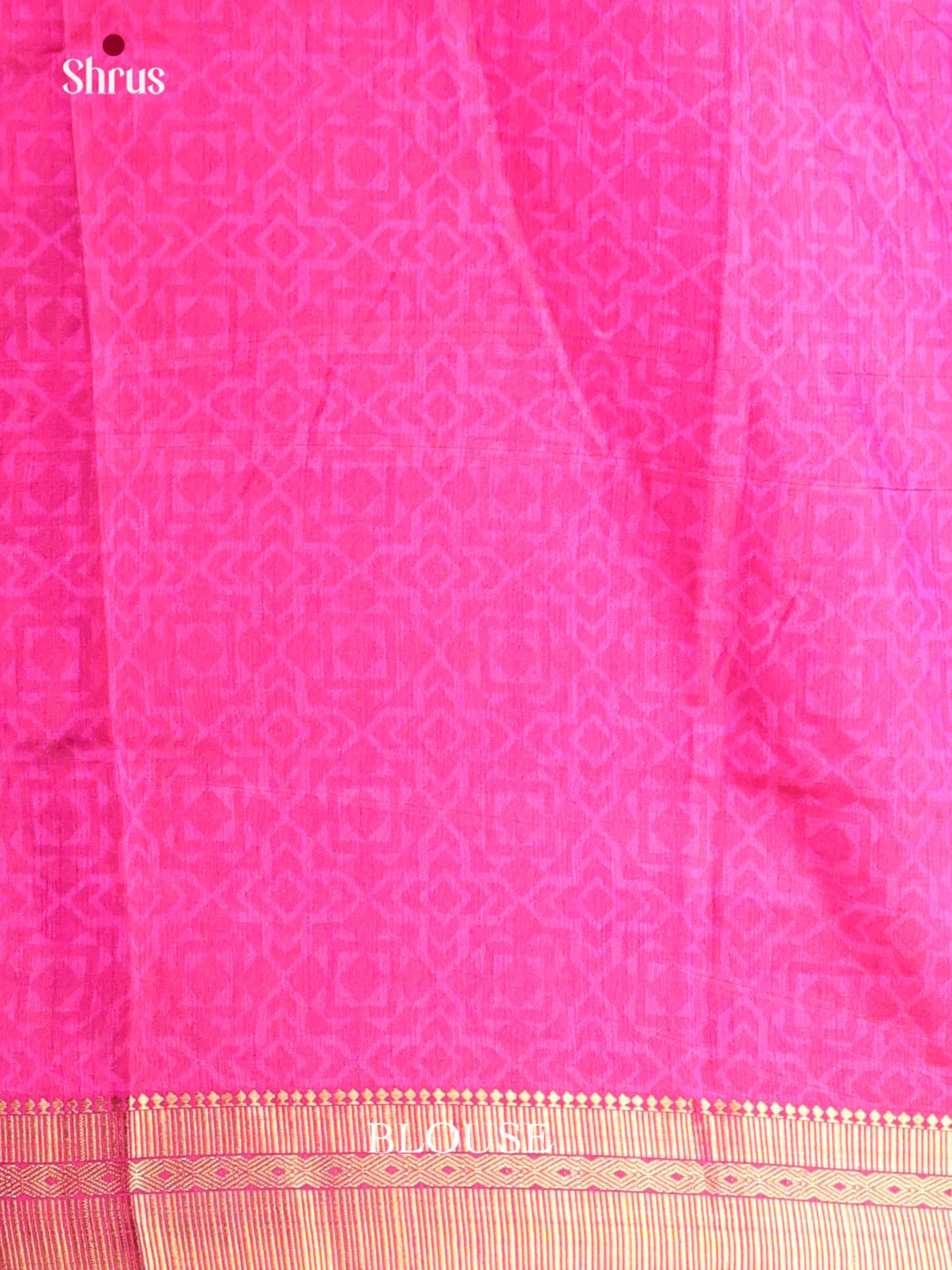 Purple & Pink - Semi Patola Saree