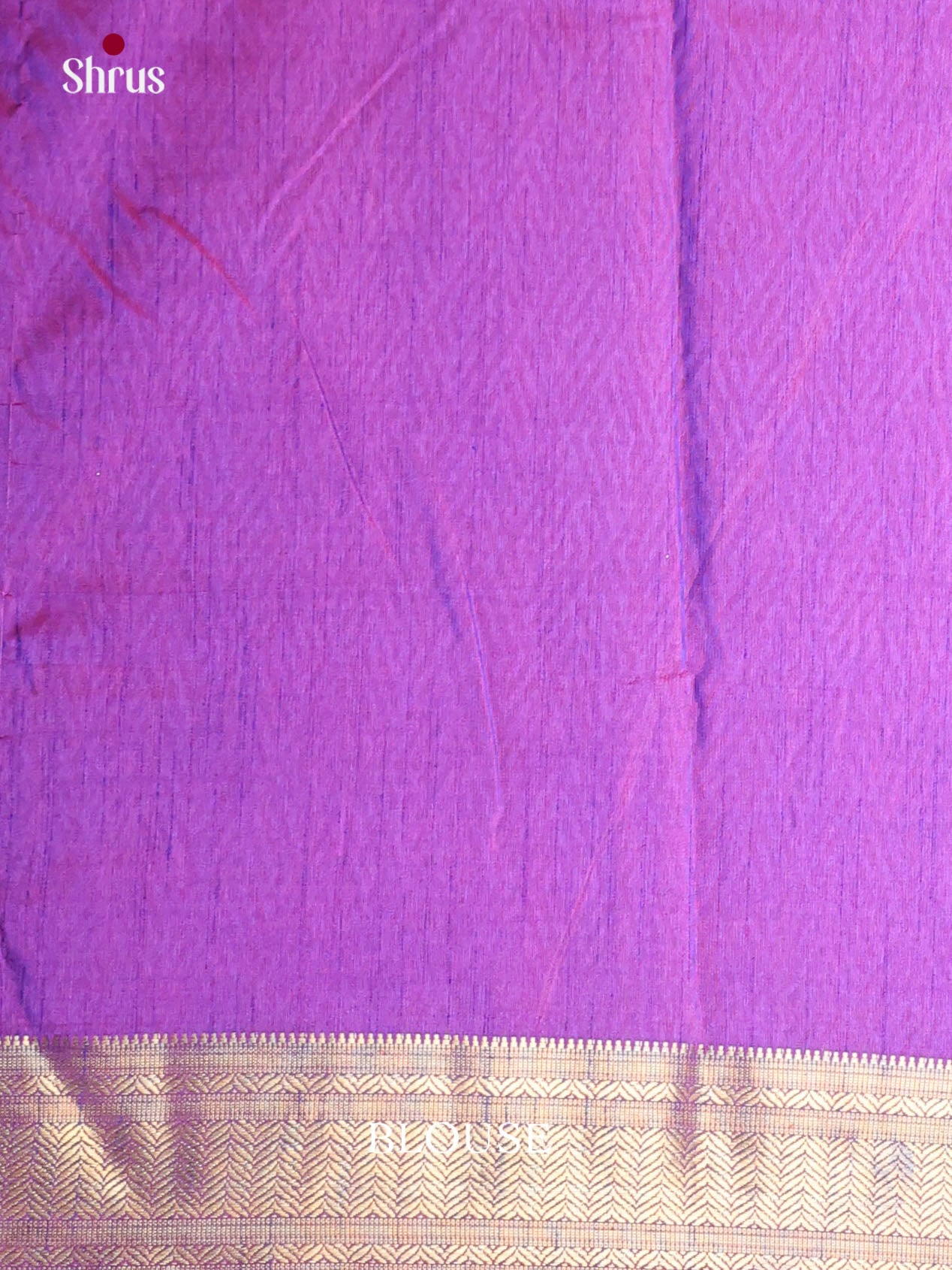Pink & Purple - Semi Patola Saree - Shop on Shrus.com