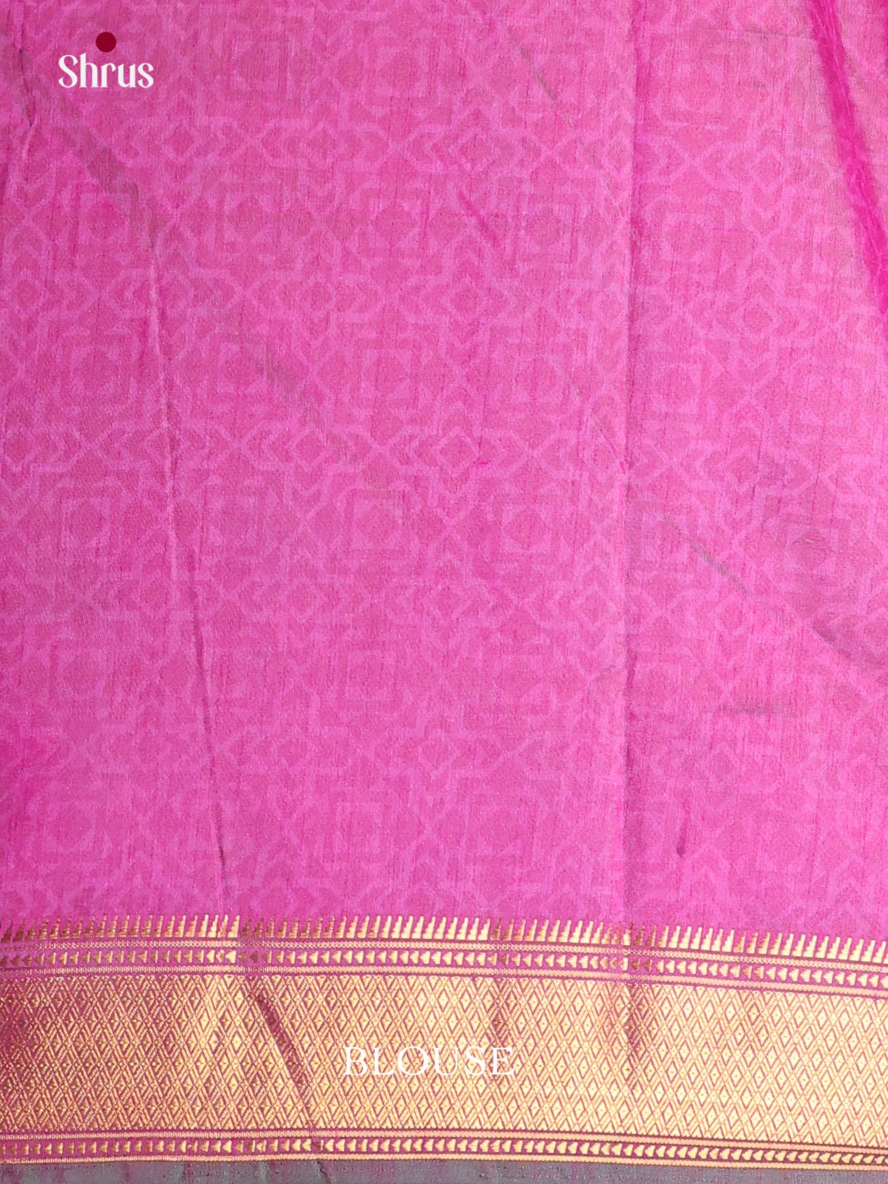 Blue & Purple - Semi Patola Saree