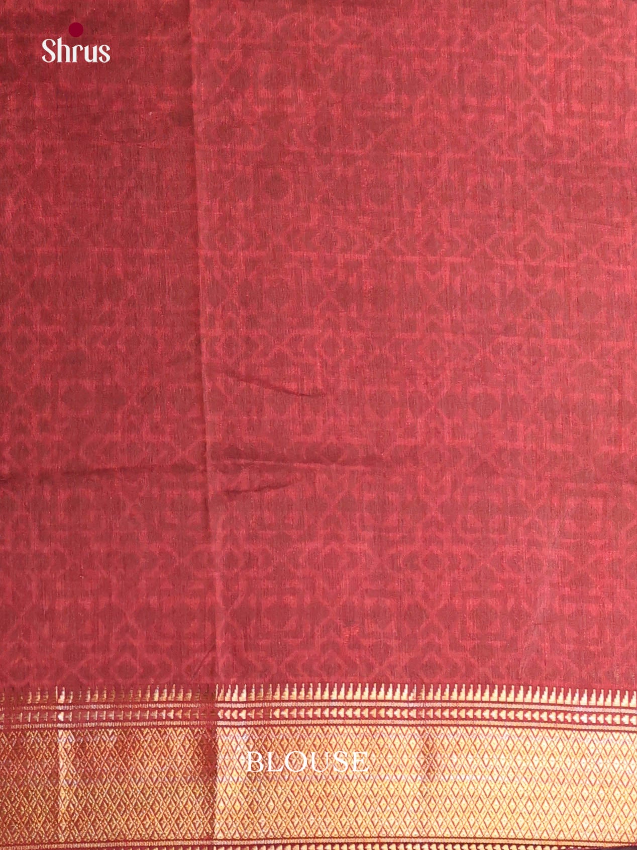 Black  & maroon - Semi Patola Saree - Shop on Shrus.com