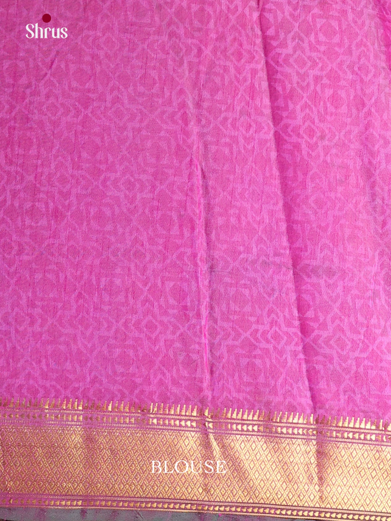 Blue & Purple - Semi Patola Saree