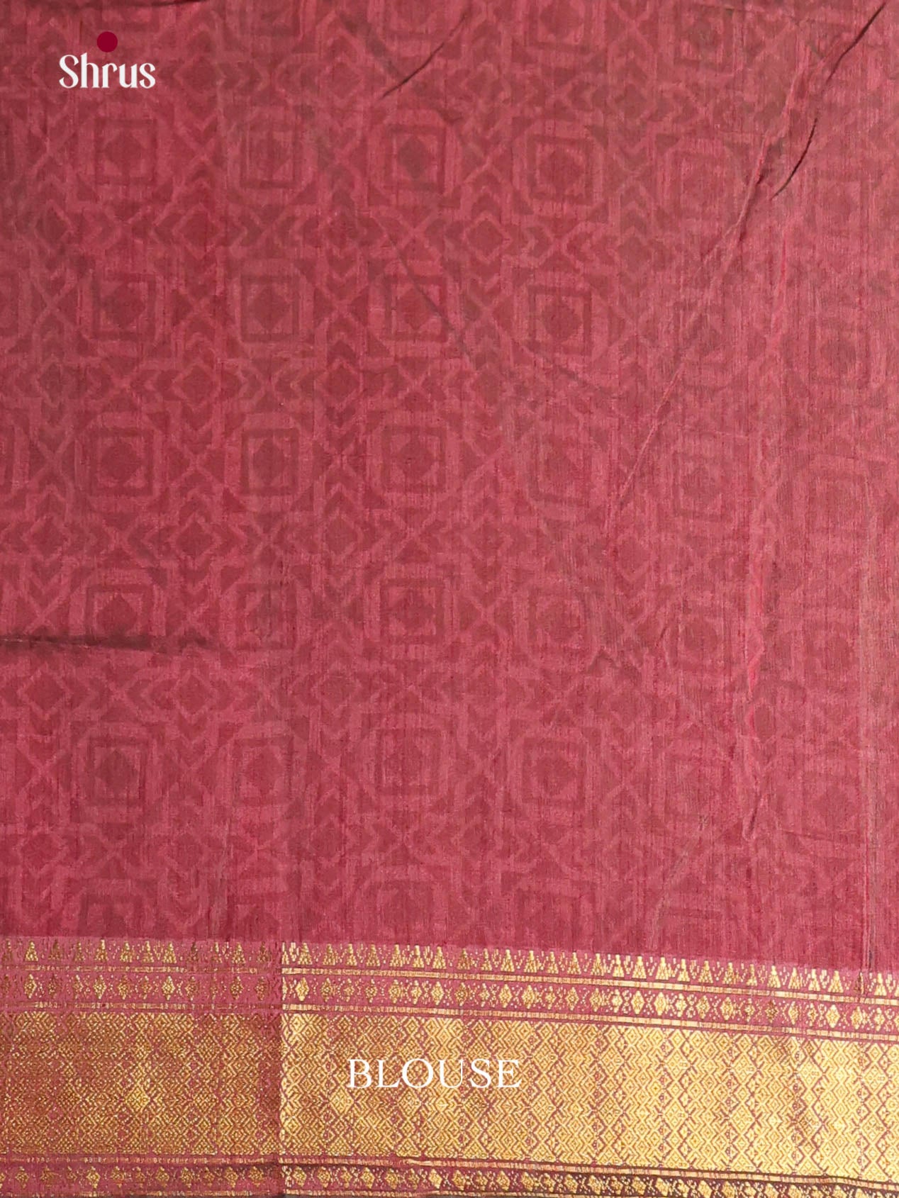 Green & Maroon - Semi Patola Saree - Shop on Shrus.com
