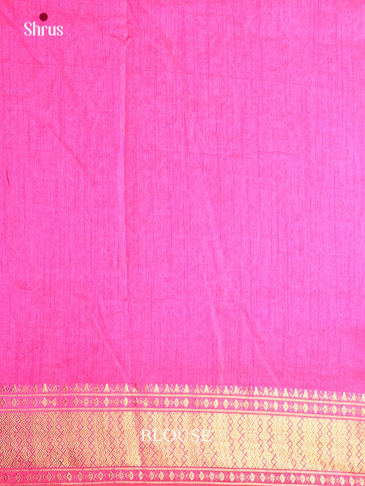 Purple & Pink- Semi Patola Saree - Shop on Shrus.com