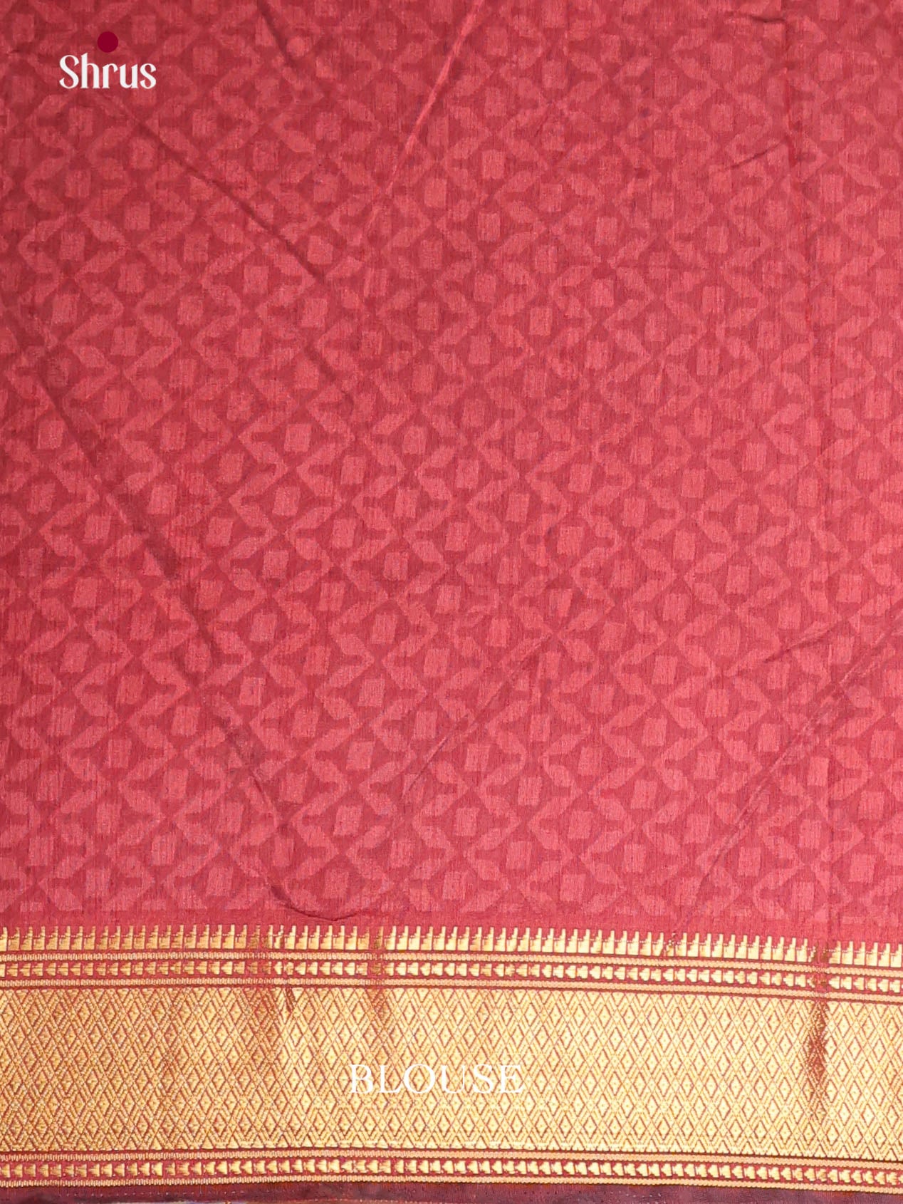 Black & Maroon - Semi Patola Saree