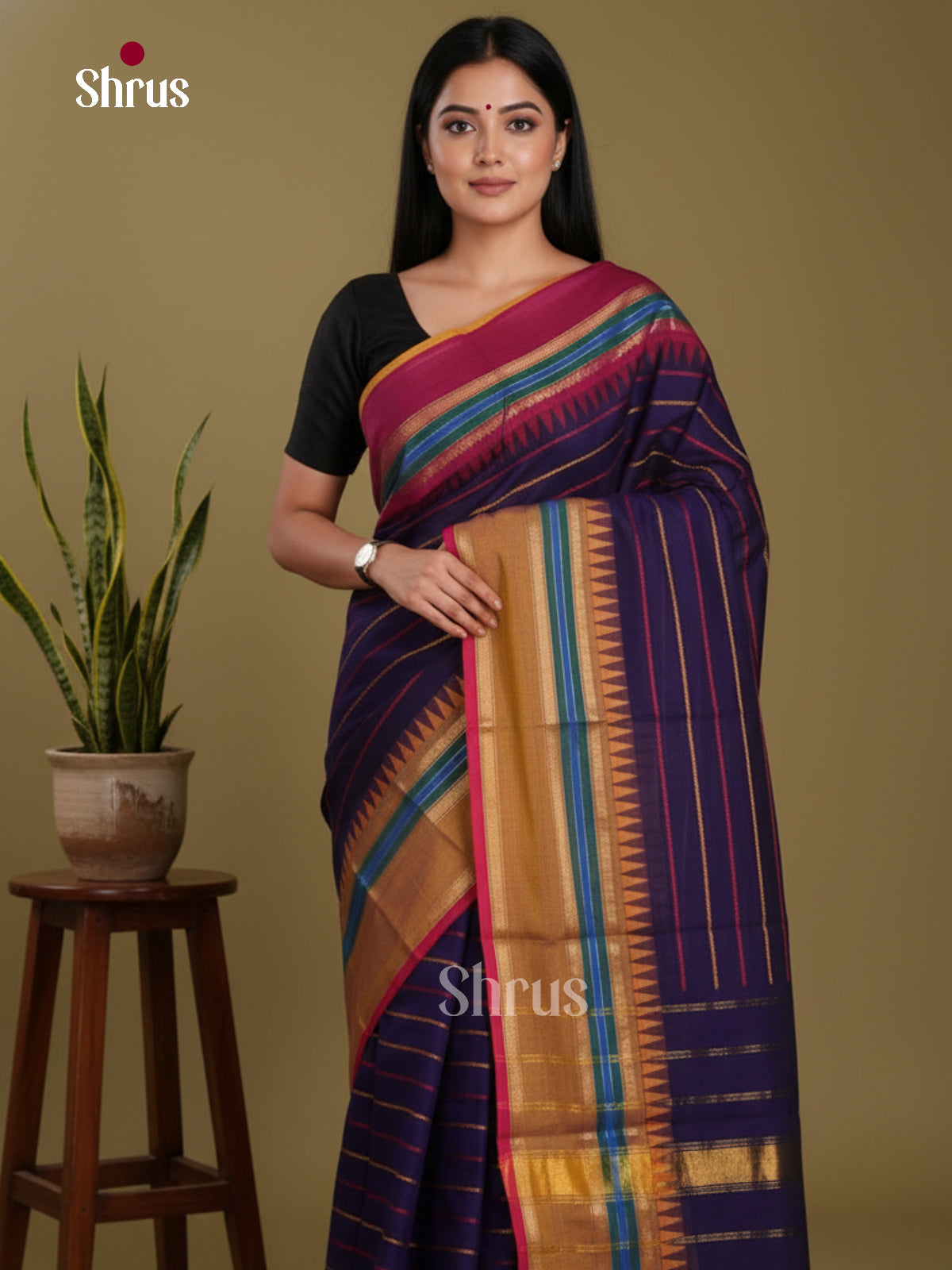 DKS13344 - Chettinad Cotton Saree