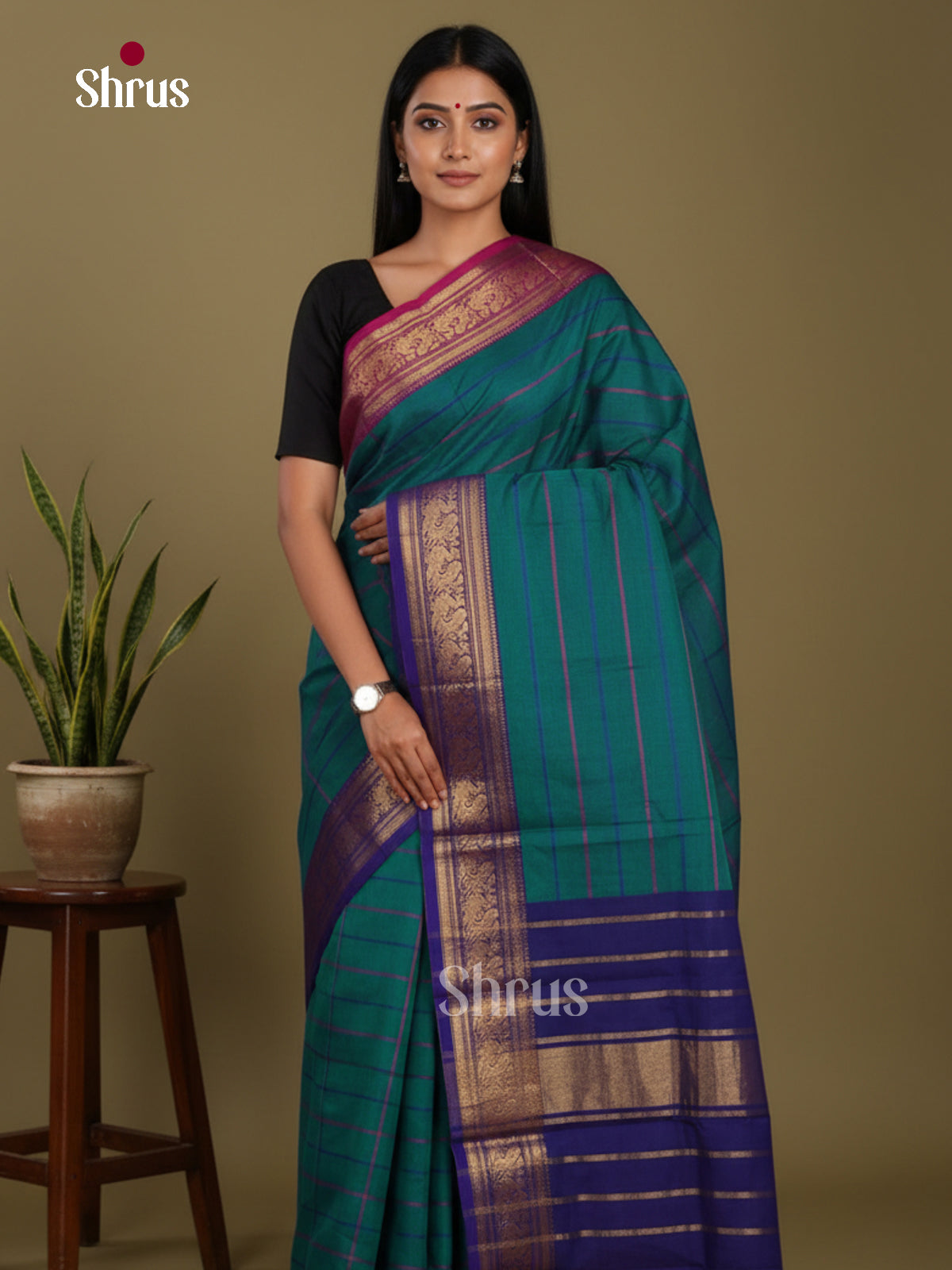 DKS13421 - Chettinad Cotton Saree