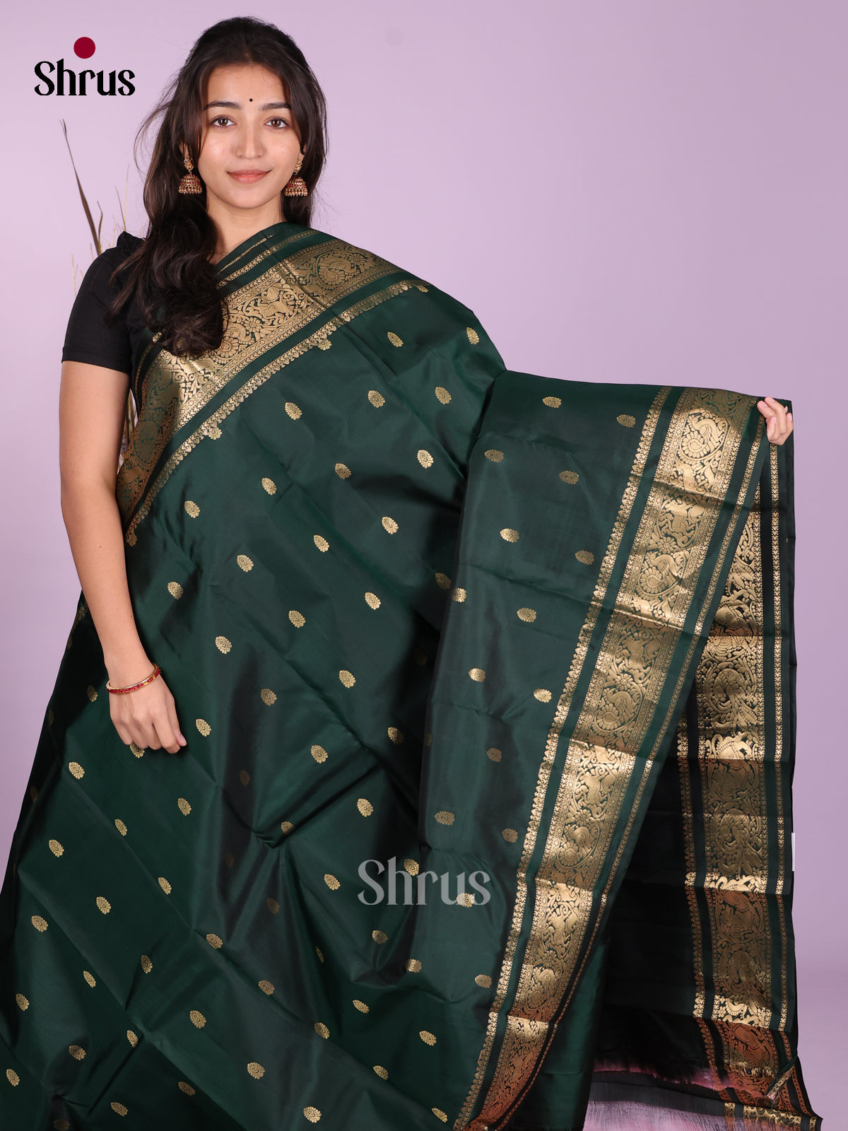 DKS13428 - Kanchipuram silk (HR) Saree - Shop on Shrus.com